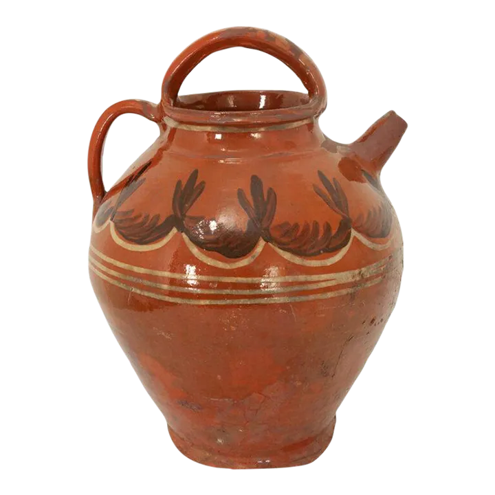 French 19th Century Terracotta Olive Oil Jar Chairish
