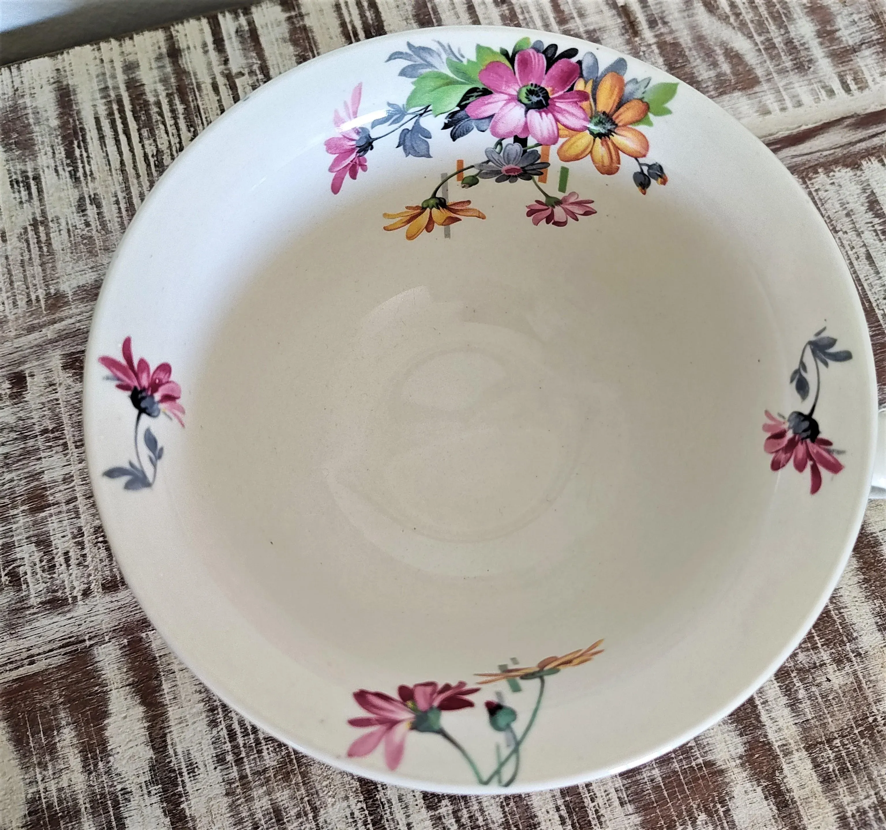 Vintage Lord Nelson Pottery Bcm Single Handle Bowl