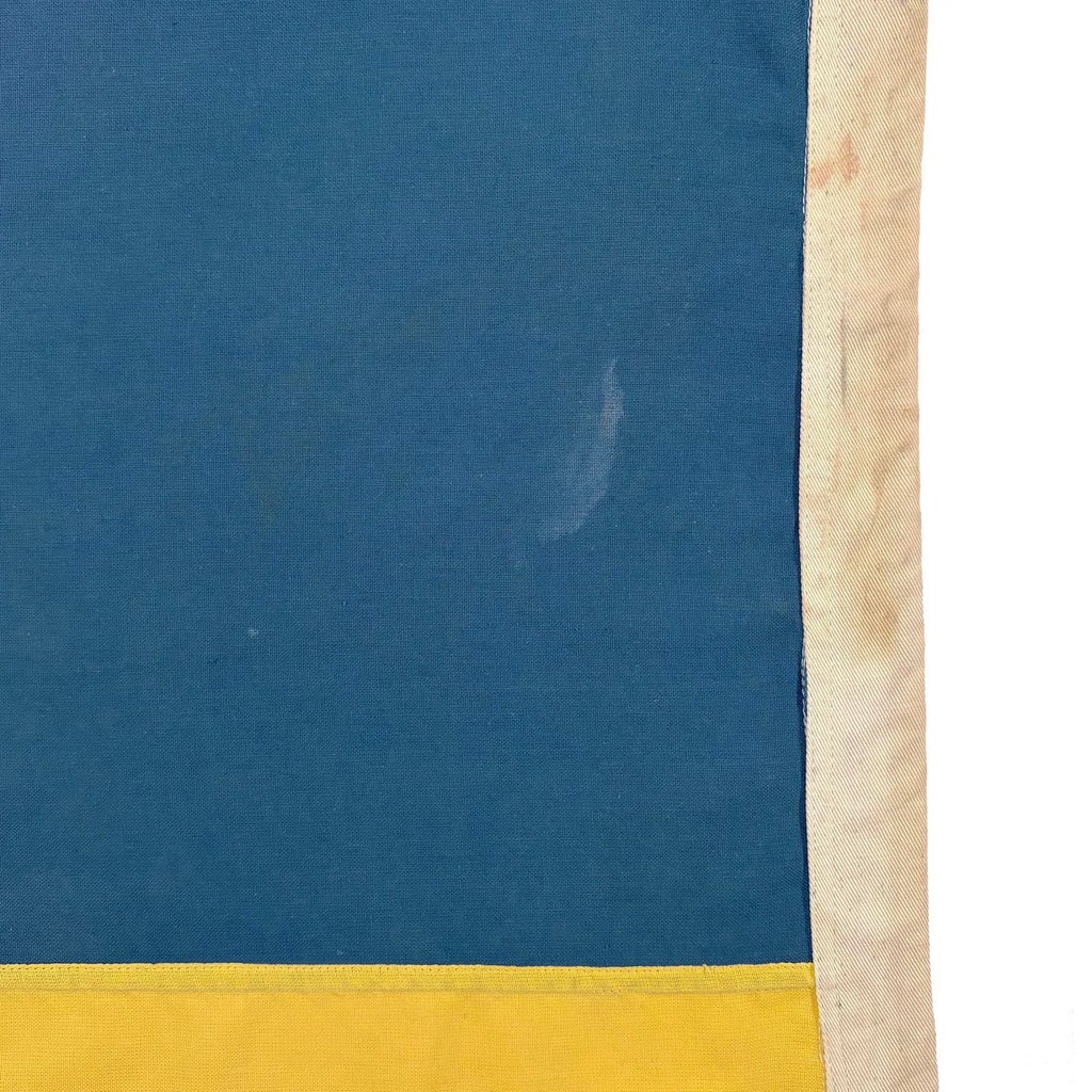 Oversize Vintage Cotton Sewn Flag of Sweden | Chairish