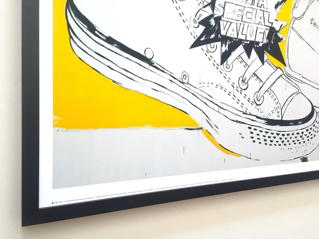 andy warhol converse painting