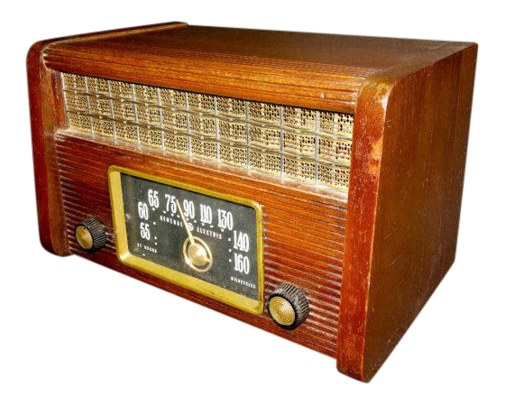 ビンテージ ラジオ GENERAL ELECTRIC 赤 USA アメリカ ビンテージ