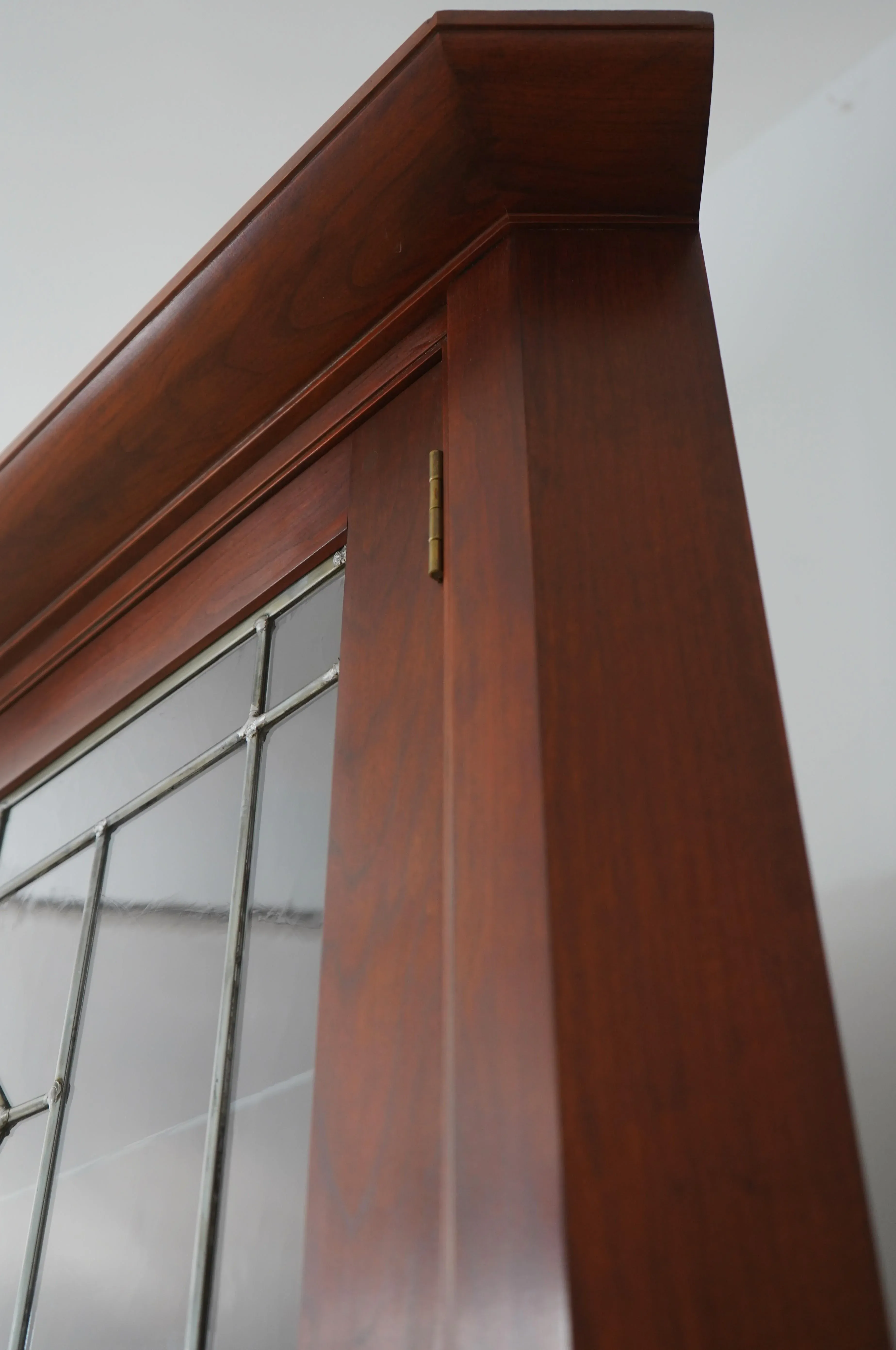 Stickley Arts & Crafts Mission Cherry Corner Cabinet