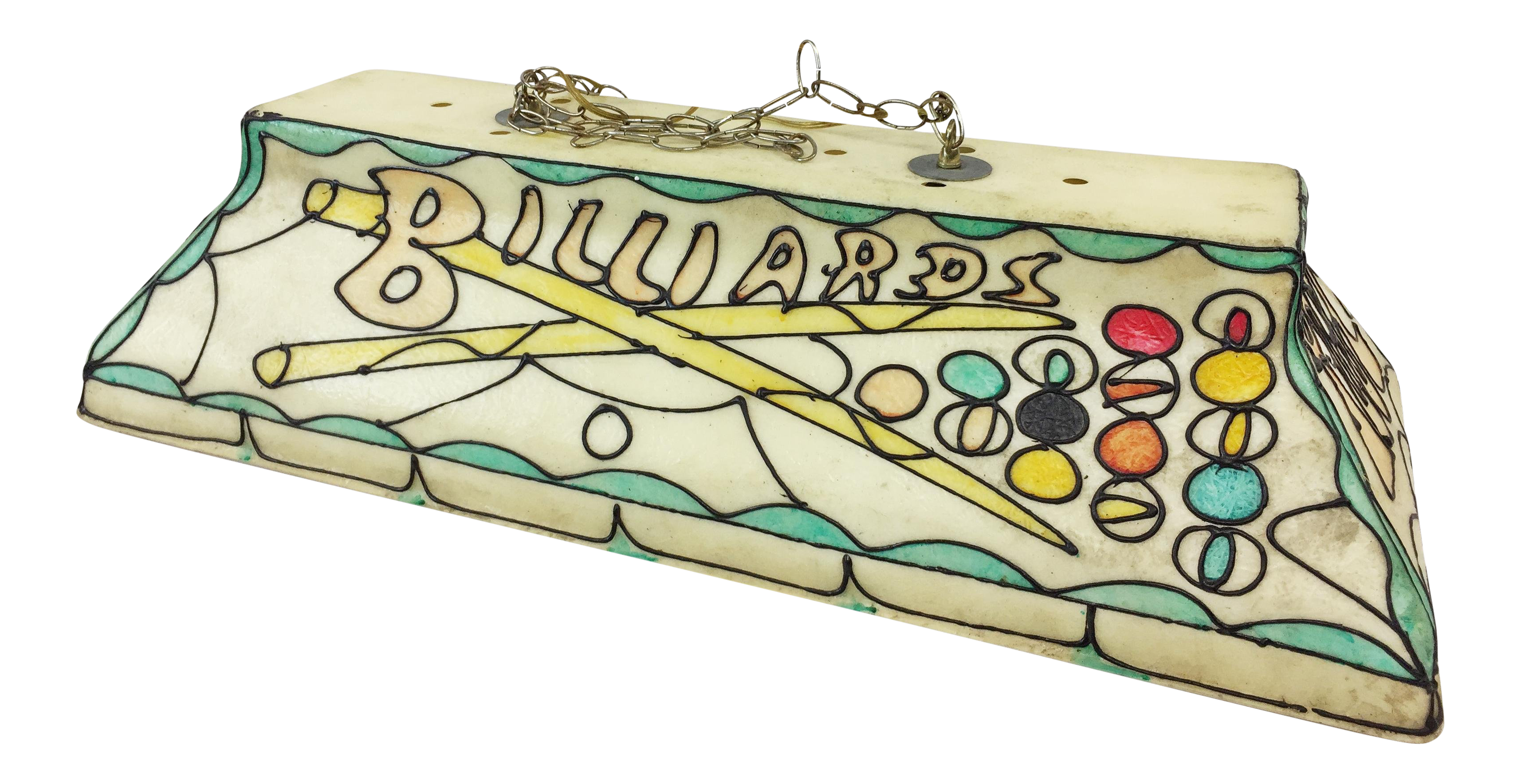 vintage billiard light