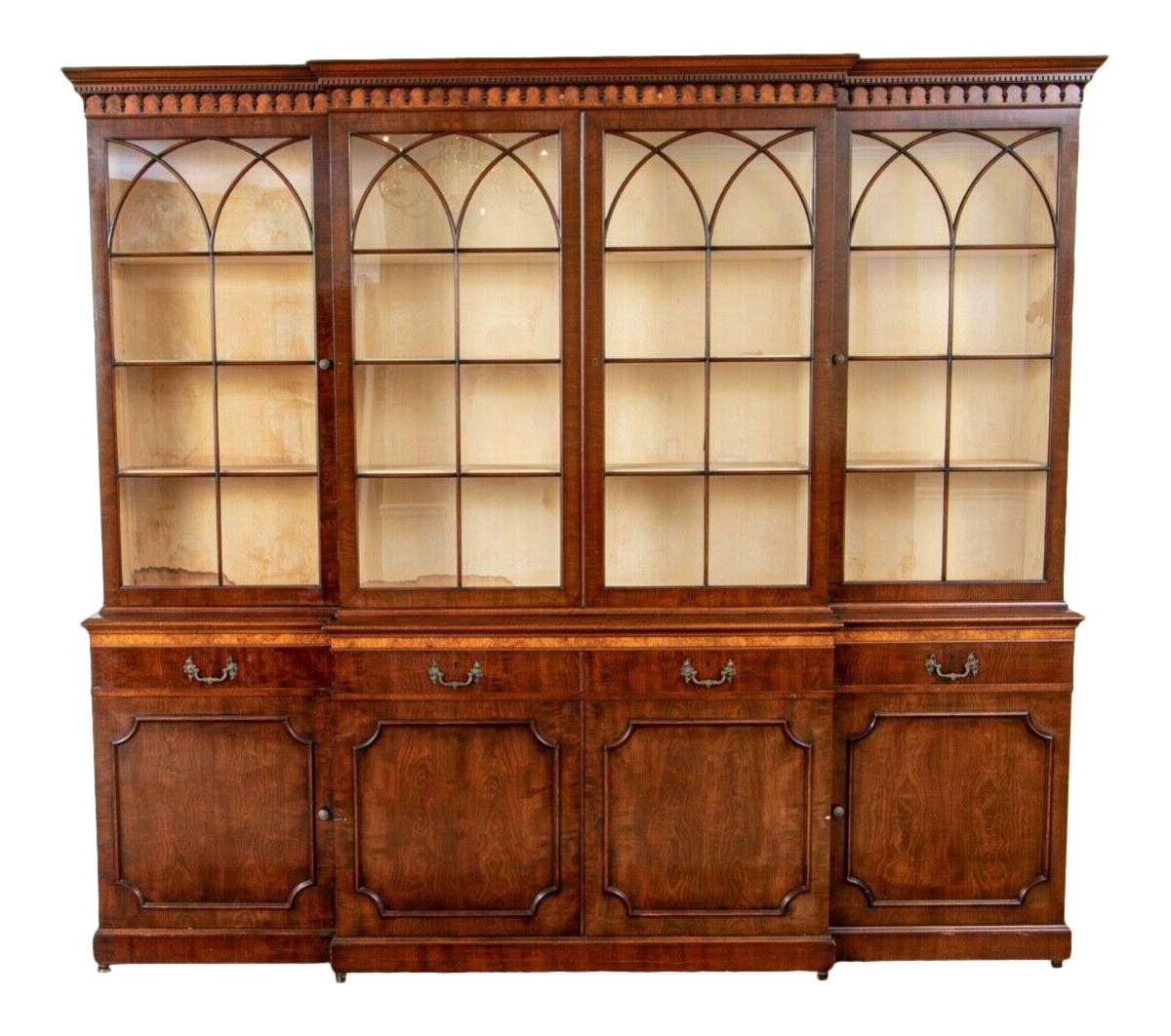 Breakfront by Boston’s Master Furniture Maker Joseph Gerte