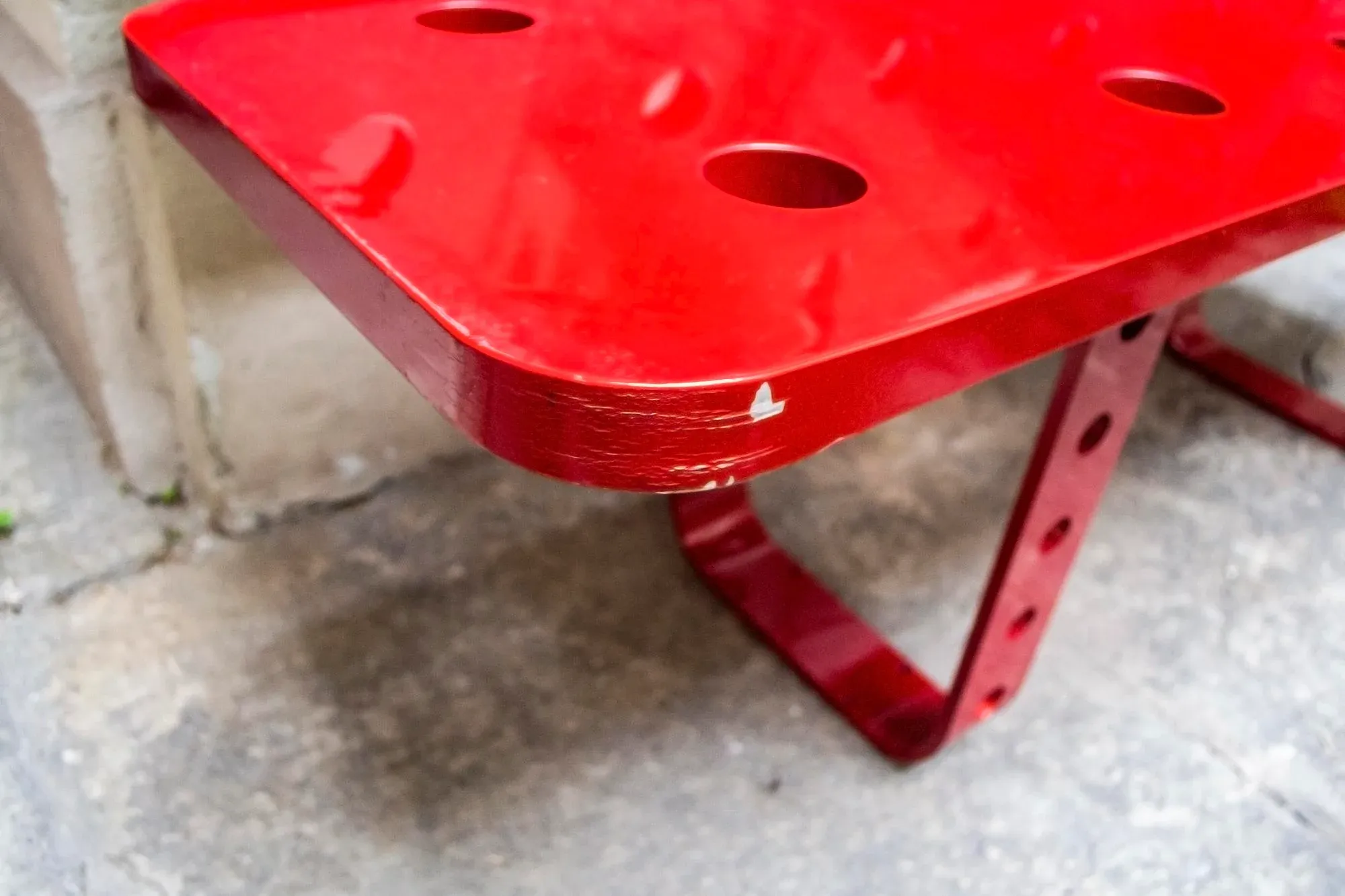 Italian Painted Bench from Alfa Romeo, 2000s