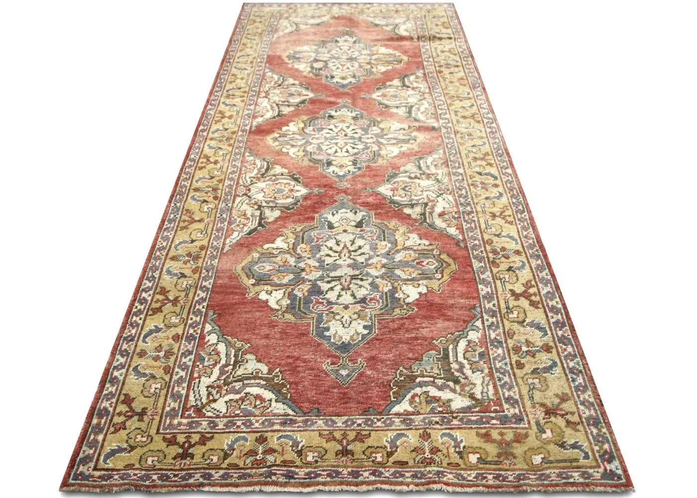 1960s Turkish Oushak Rug