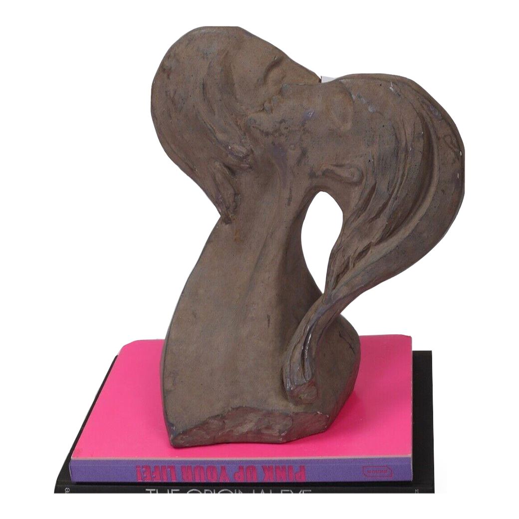 Vintage 80s David Fisher Austin Production Faces of Love Sculpture