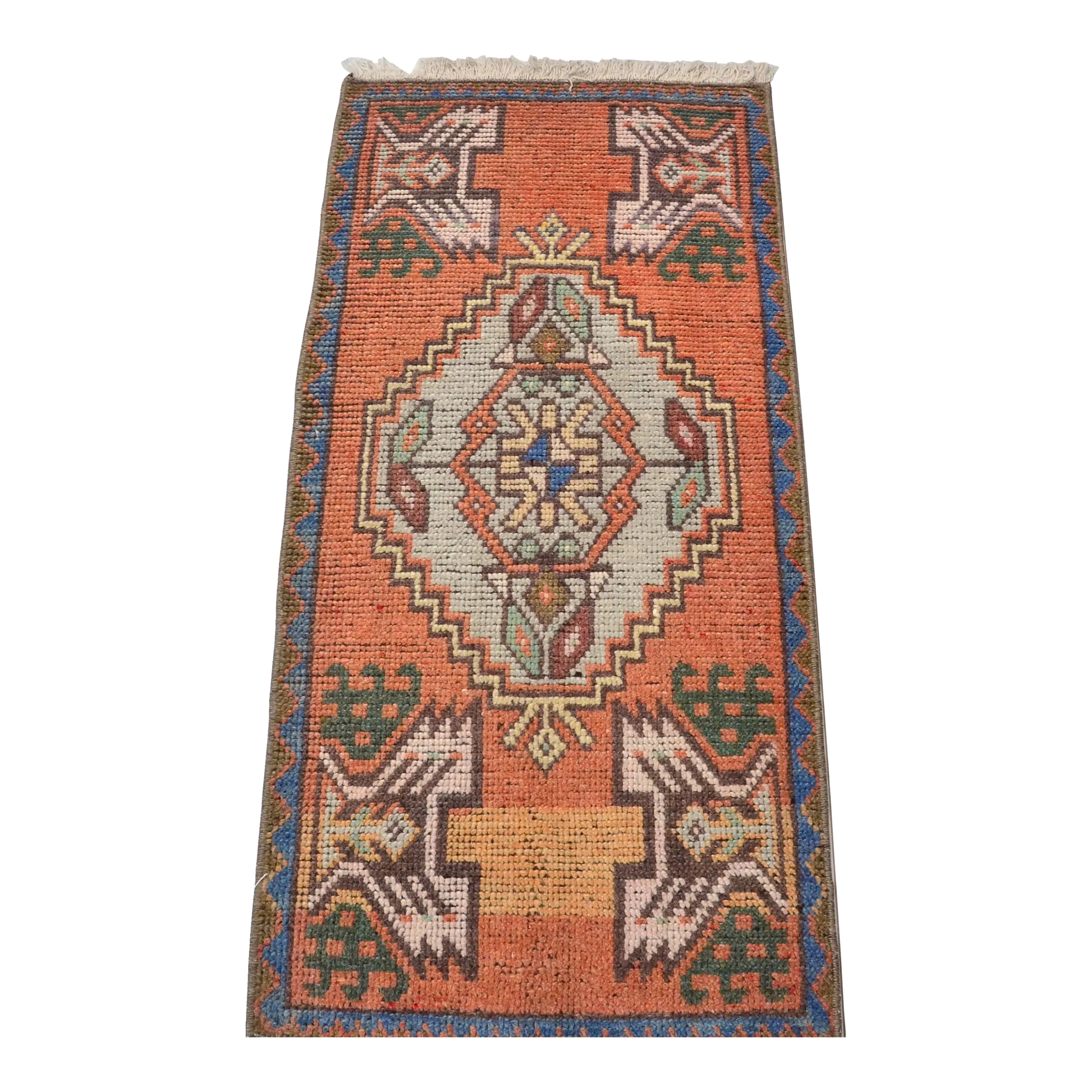 Moroccon Oushak Vintage Rug