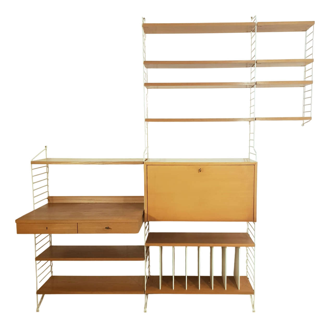 String Shelving System by Kajsa & Nisse String, 1950s | Chairish