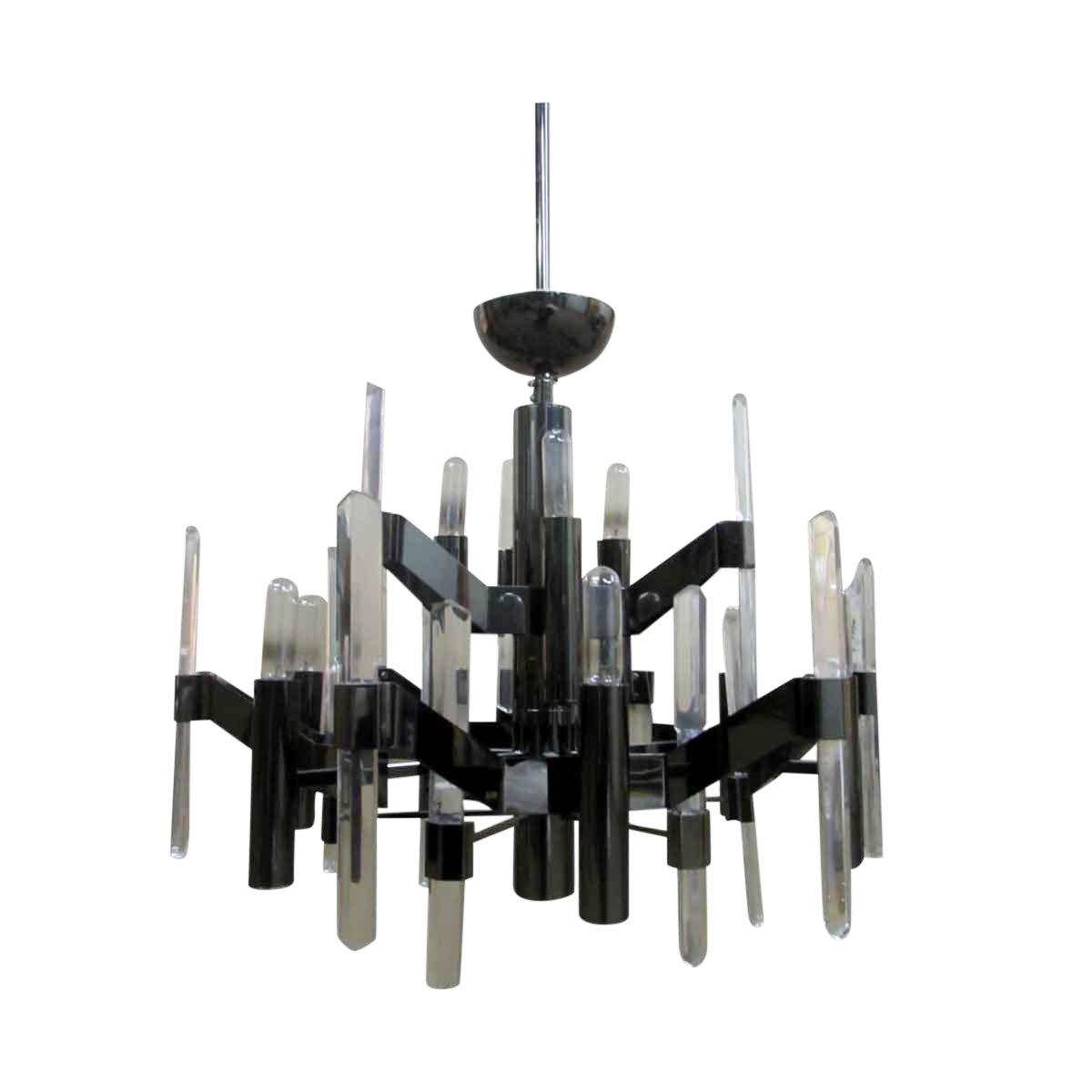 modern chandelier black