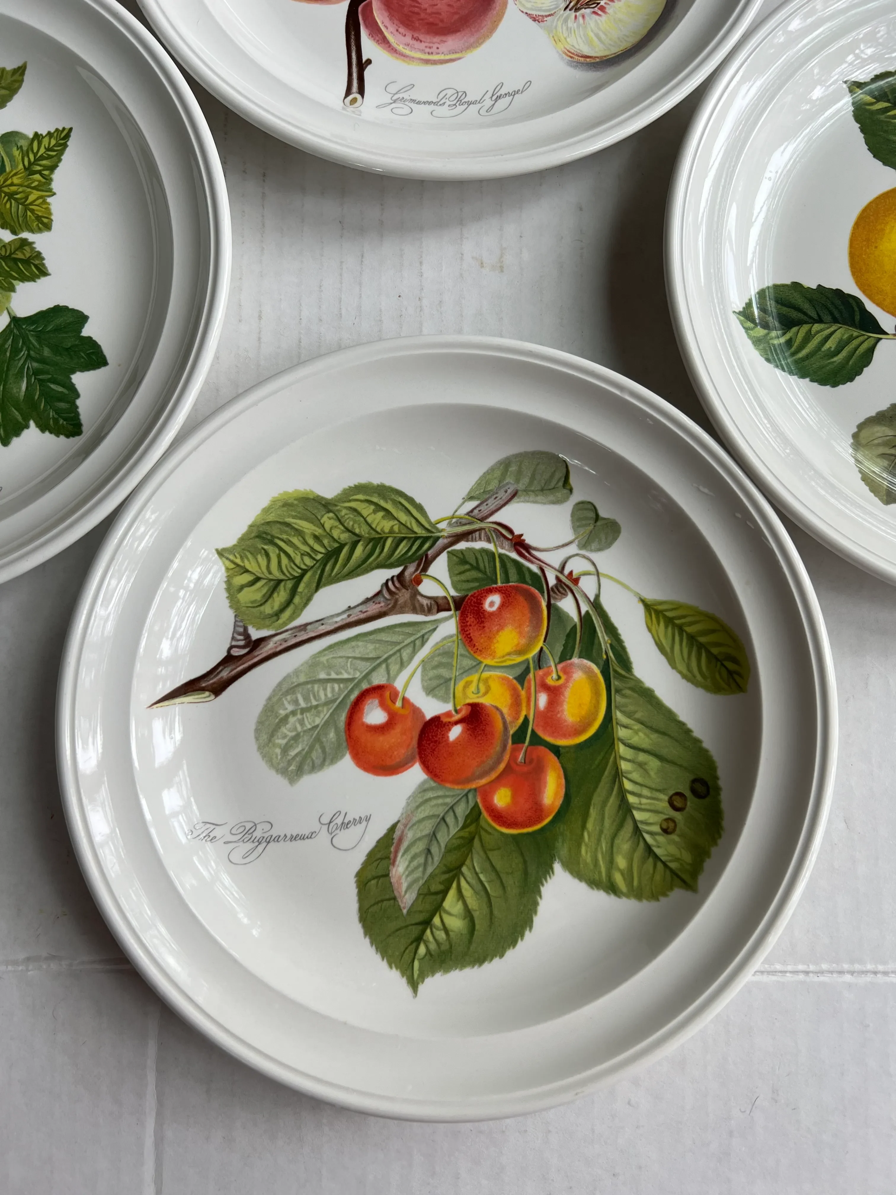 Portmeirion Pomona Salad Plates-4 | Chairish