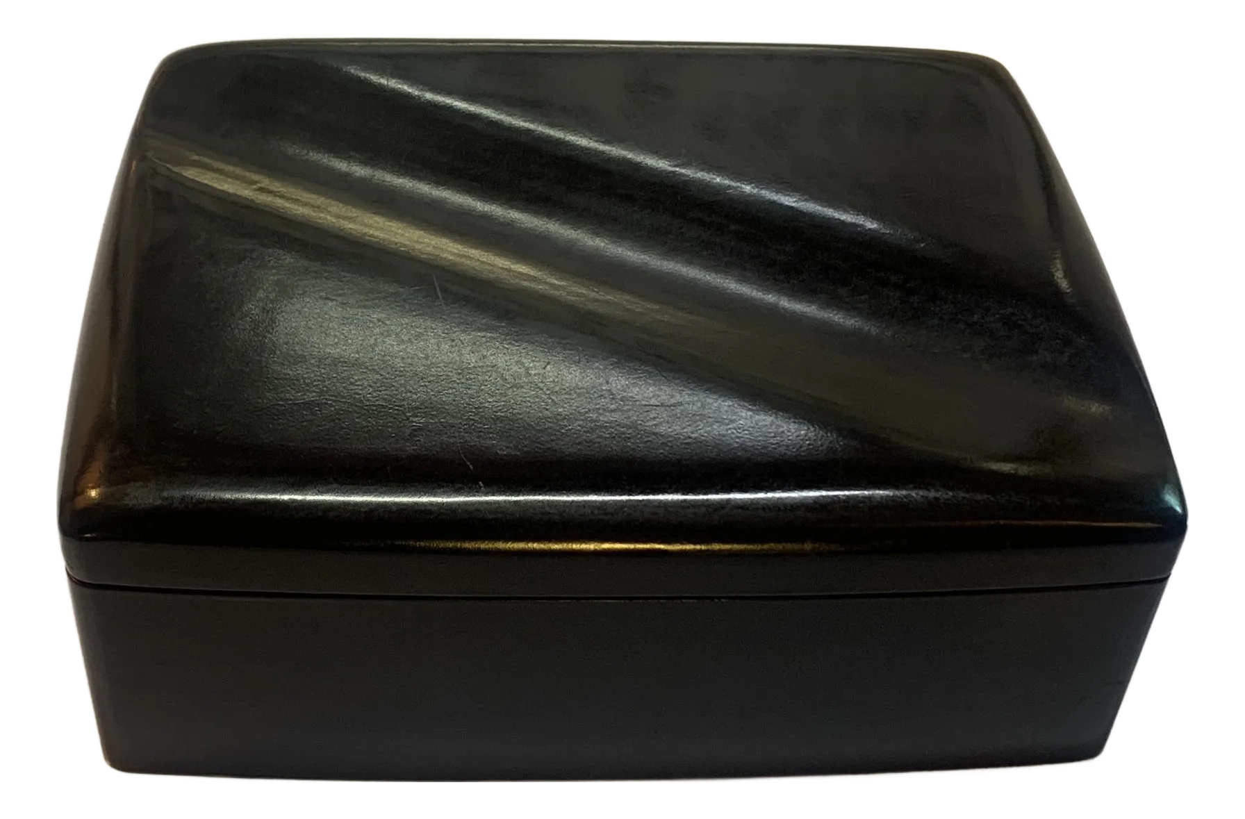 Vintage Tiffany & Co, Elsa Peretti Black Leather 