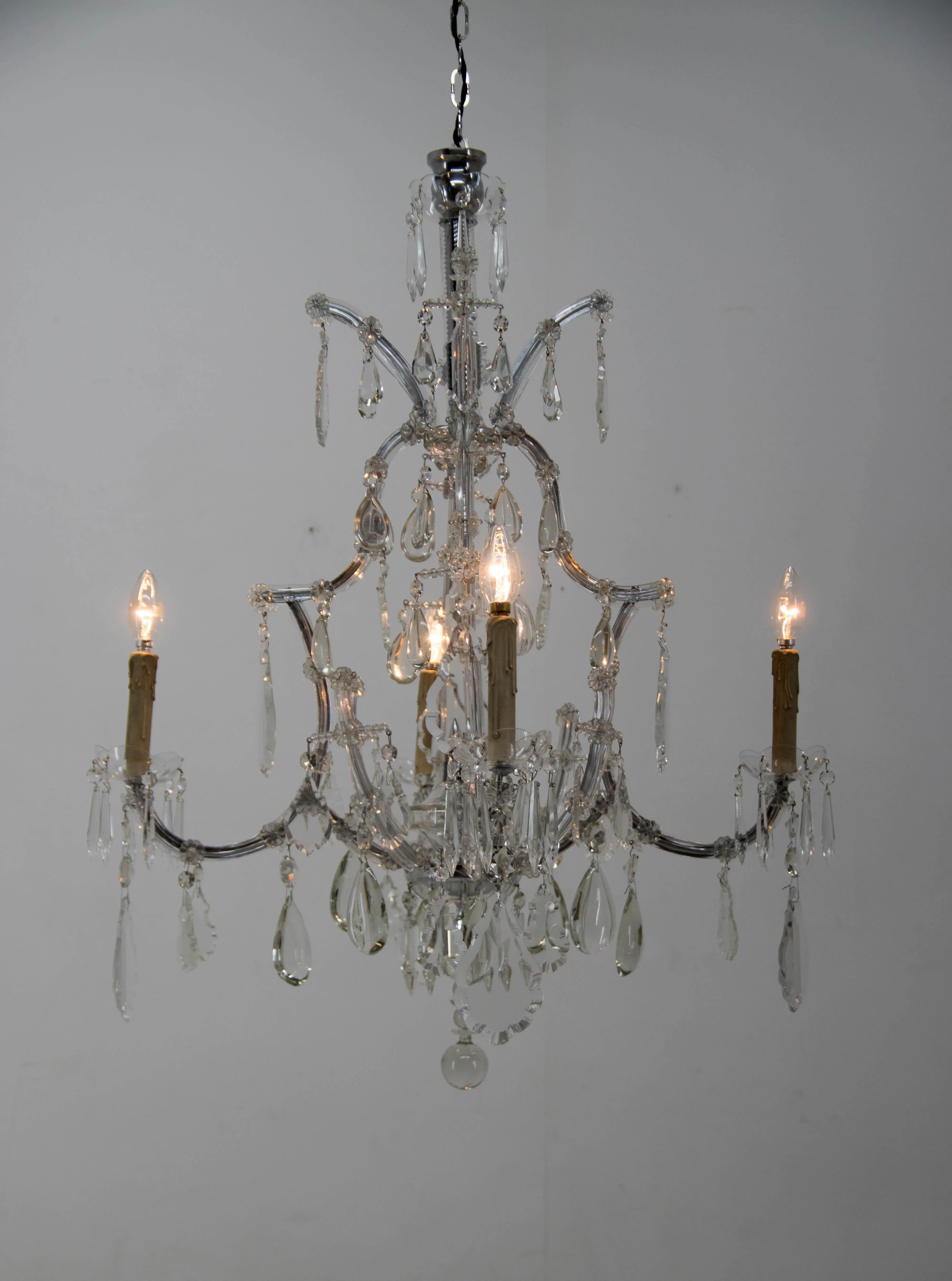 Maria Theresa Crystal Chandelier, Austria, 1900s