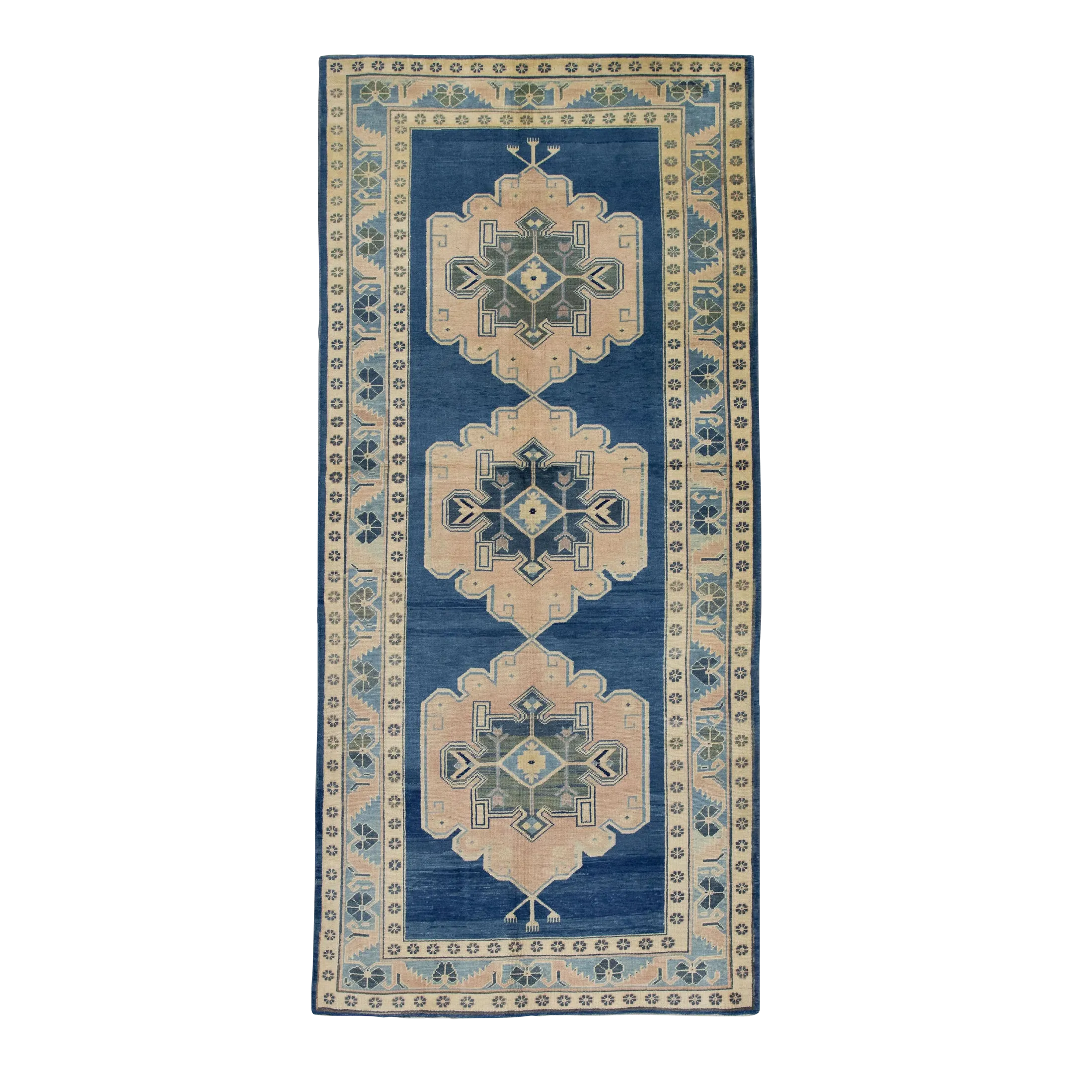 54×116 \"眠り姫\" ViNTAGE TURKiSH RUG 54×116 