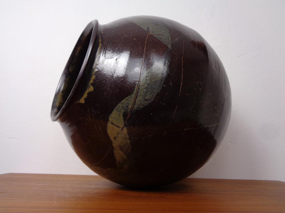 Large Danish Studio Ceramic Jug or Vase, 1960s main image 6