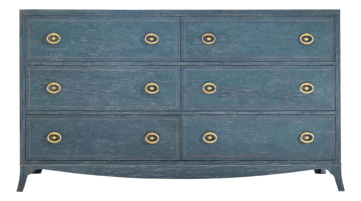 Classic Blue Painted Dresser