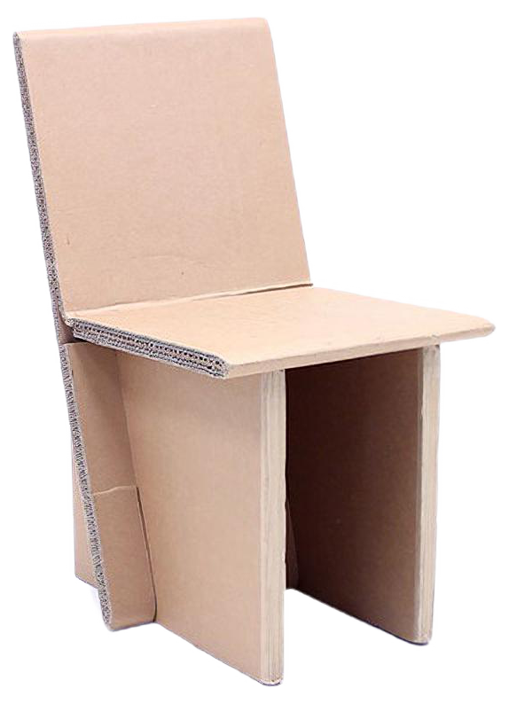 Cardboard Chair by Sergej Gerasimenko for Returm bler 2010