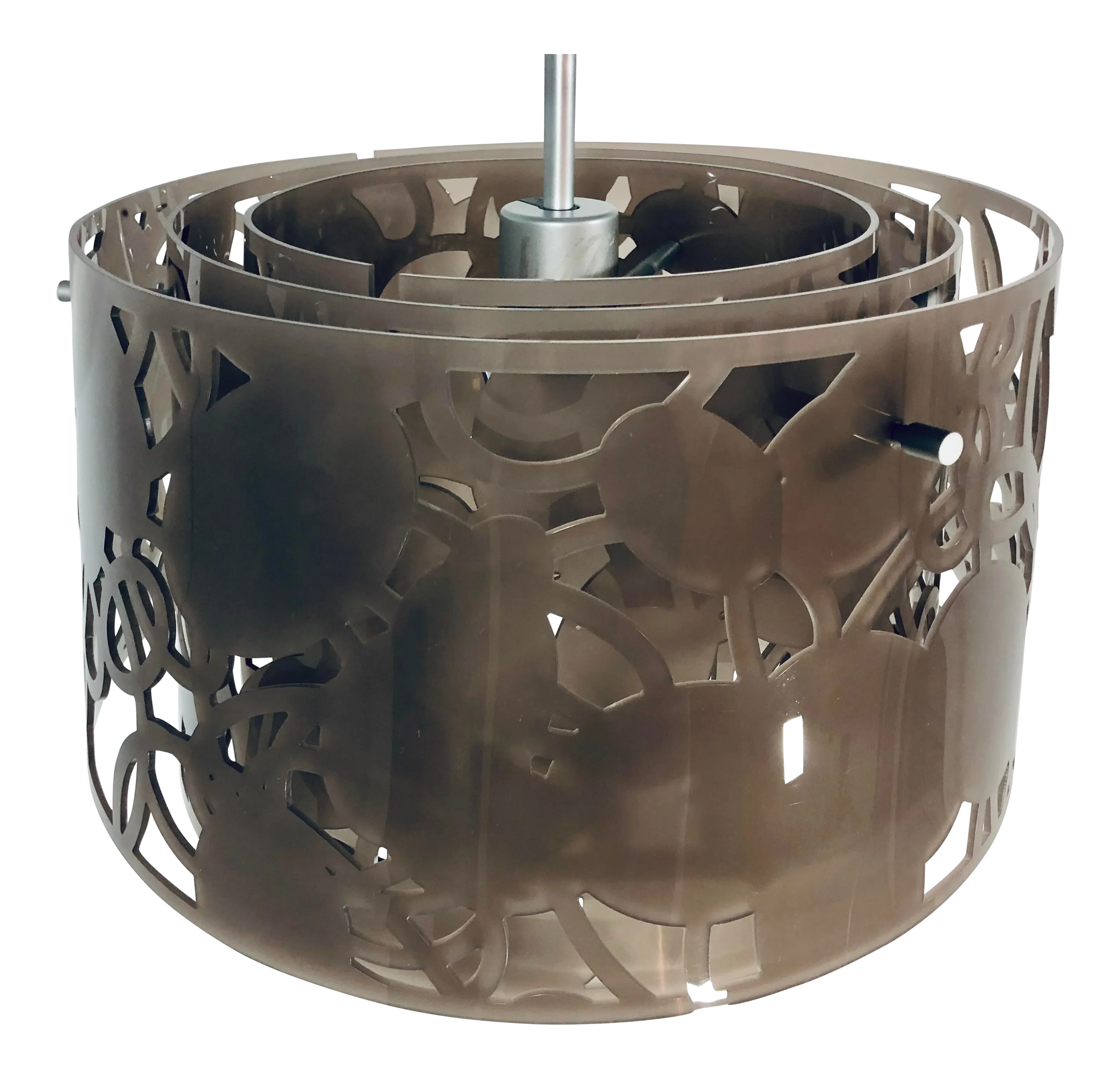 Louis Poulsen Grey “Collage 450” Pendant by Louise Campbell | Chairish