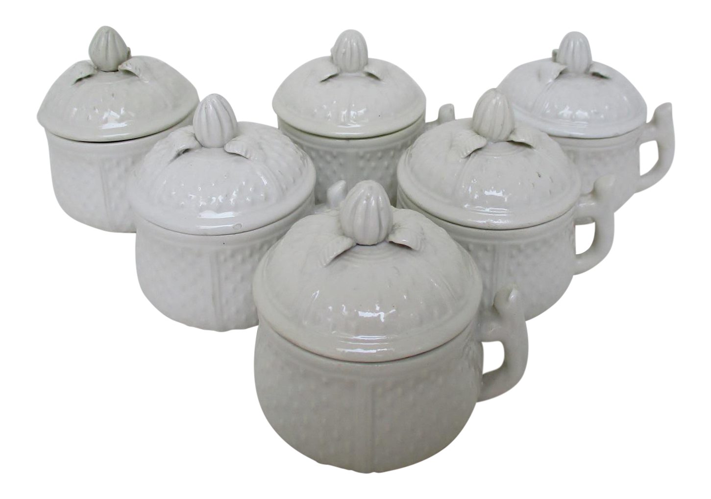 Pot de Crème Bowls w/ Lids, Service for 6 Chairish