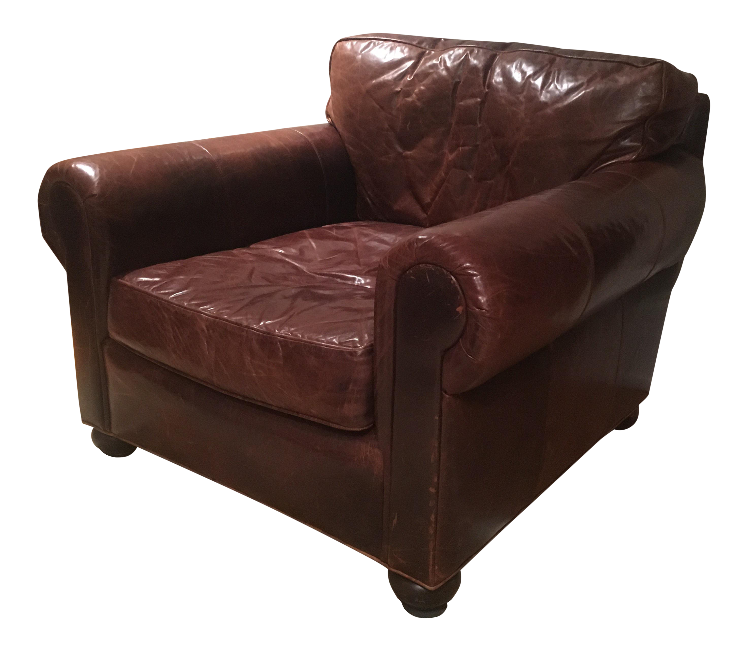Restoration Hardware Lancaster Leather Chair