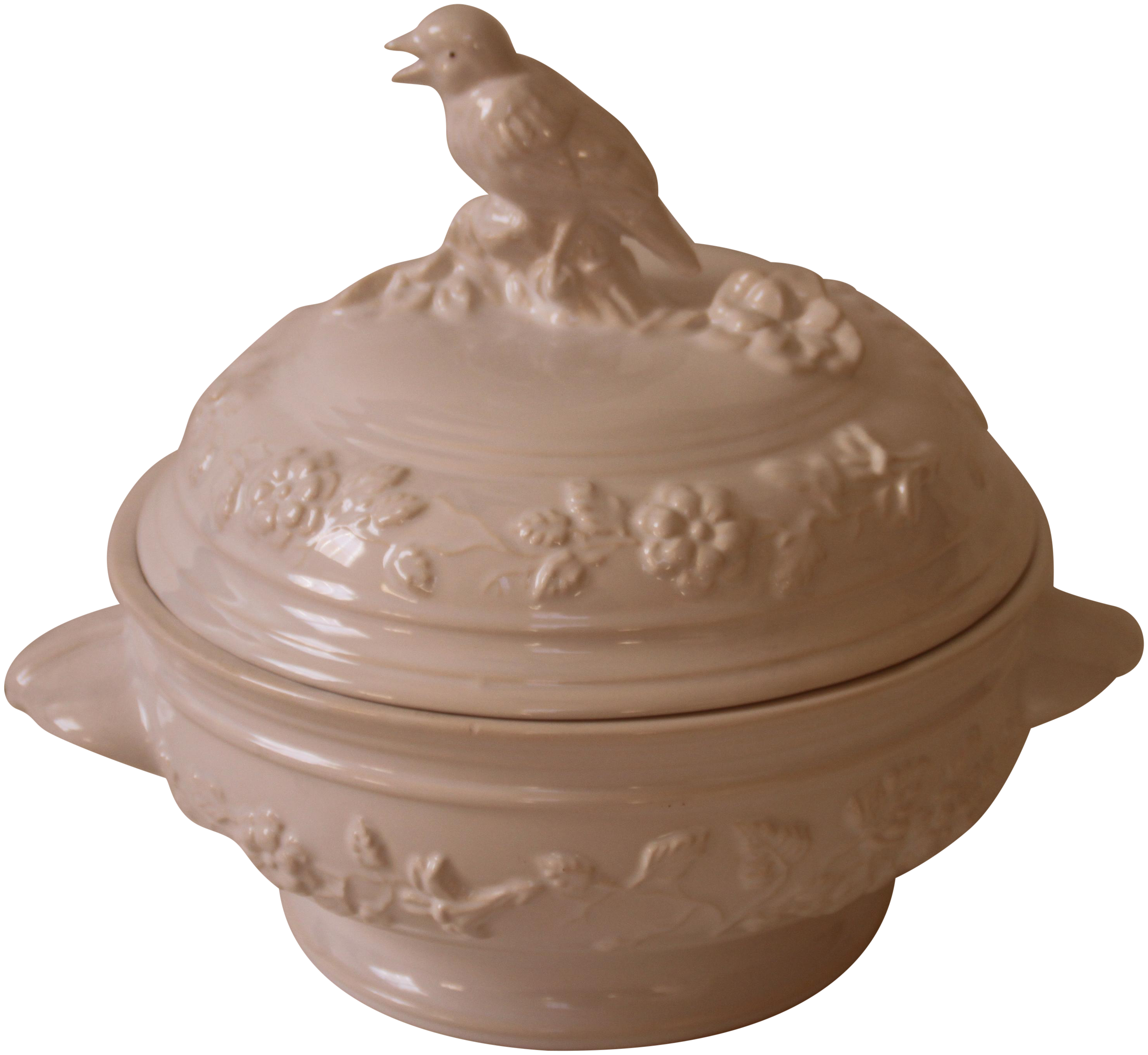 Ivory Bird Tureen Chairish