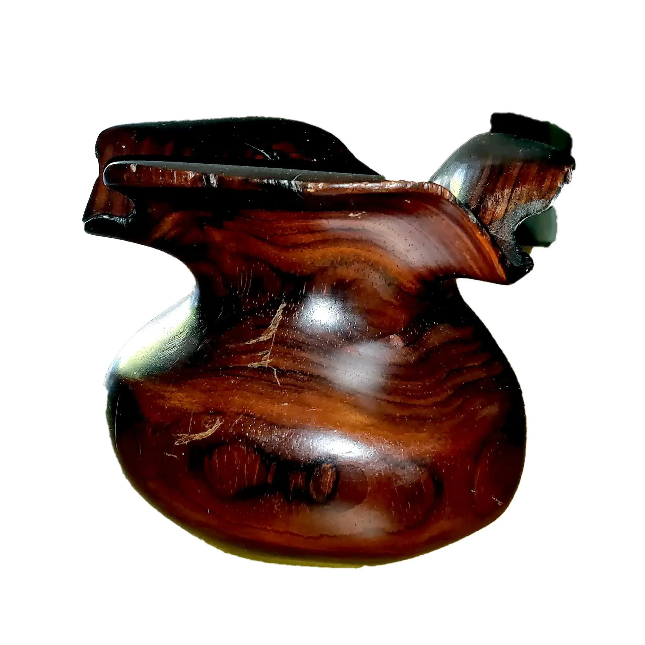 1950s Vintage Arturo Solano Turned Wood Live Edge Rimmed Artisanal Bowls on  Wood Stand- 3 Pieces | Chairish