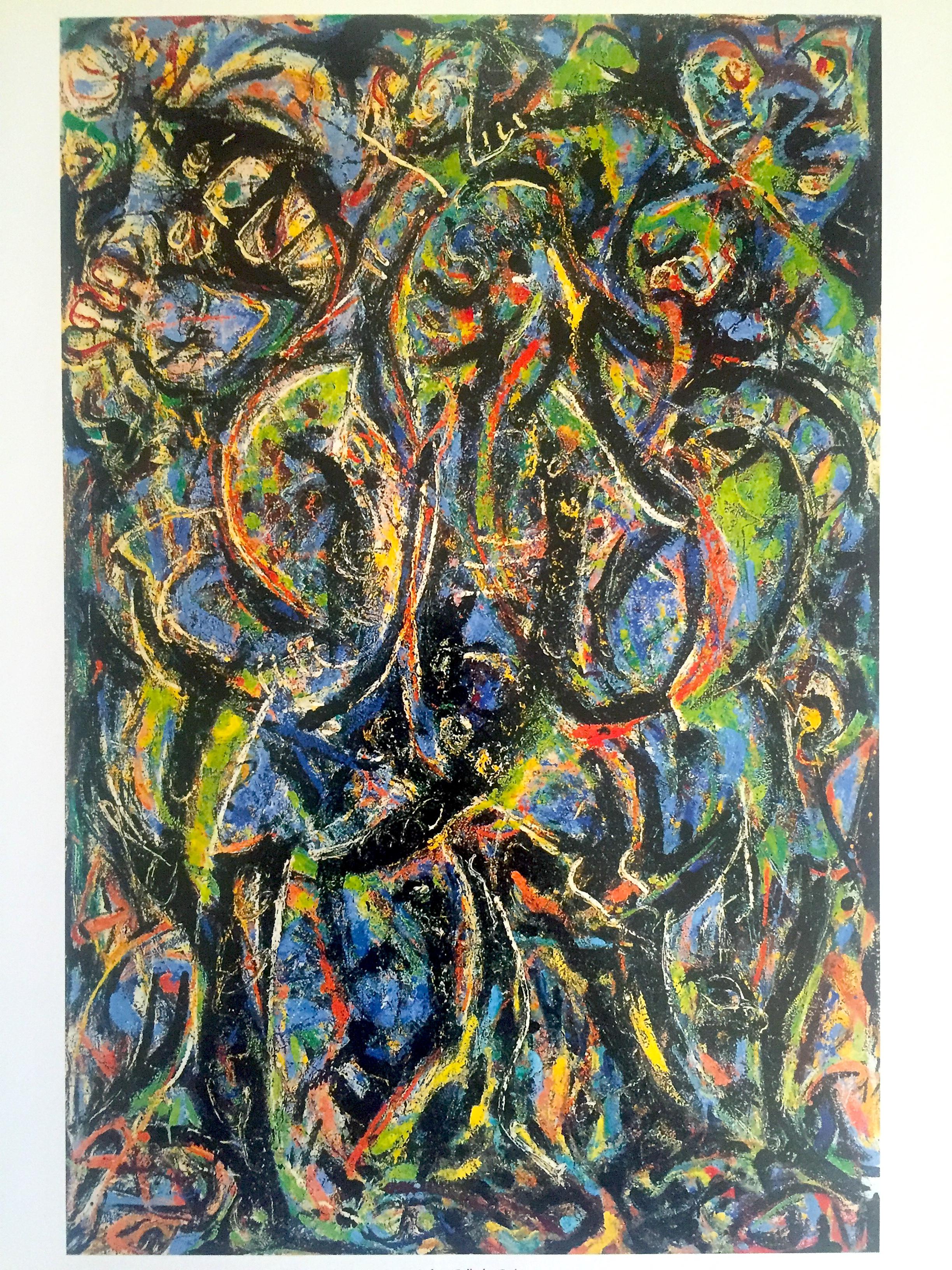 Jackson Pollock Foundation Abstract Expressionist