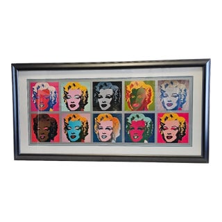 Ten Marilyns, 1967 by Andy Warhol Offset Lithograph - 10 Marilyn