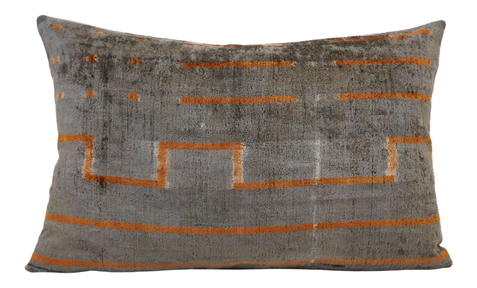 Greystone Silk Velvet Lumbar Pillow Chairish