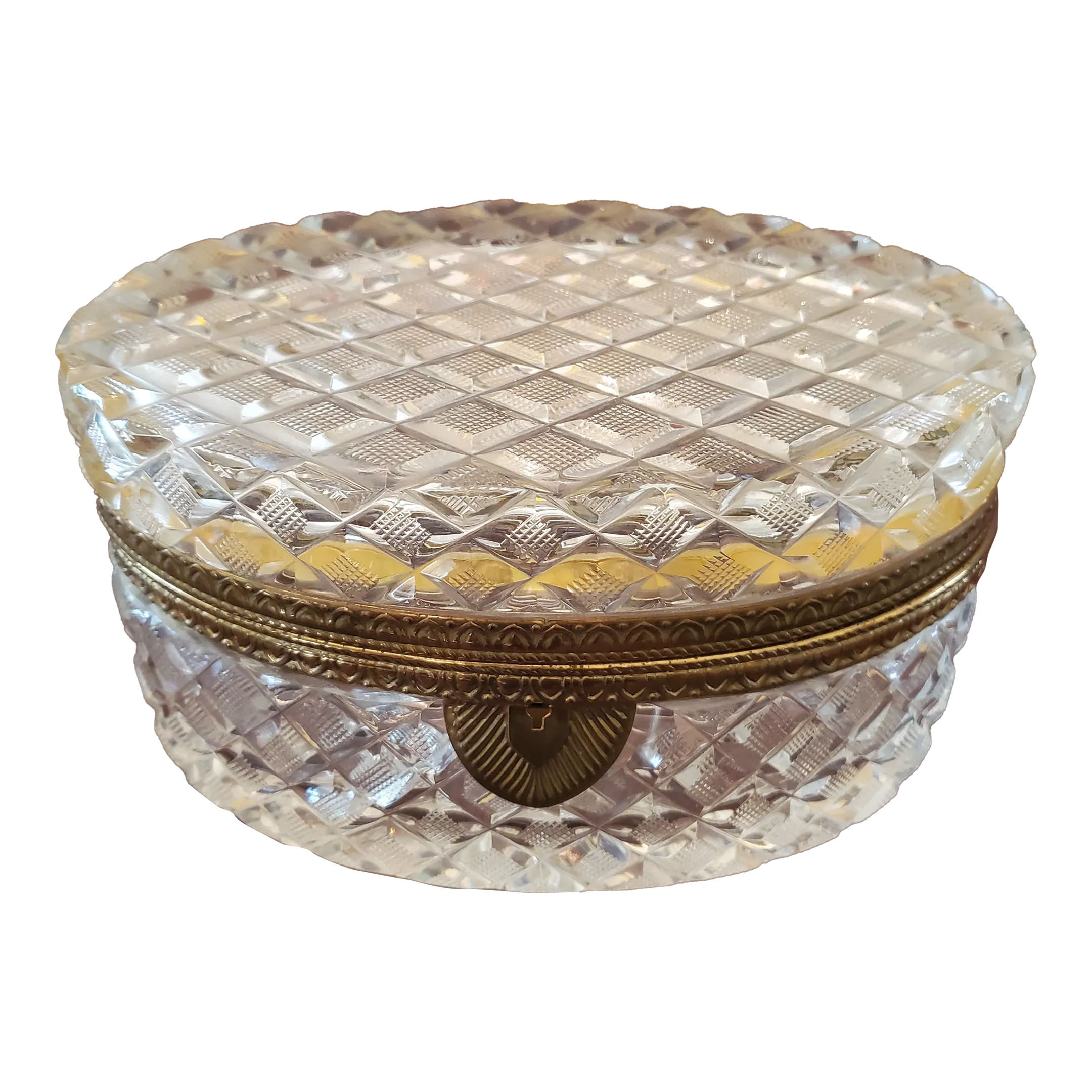 Baccarat Trinket Box Vintage - Etsy