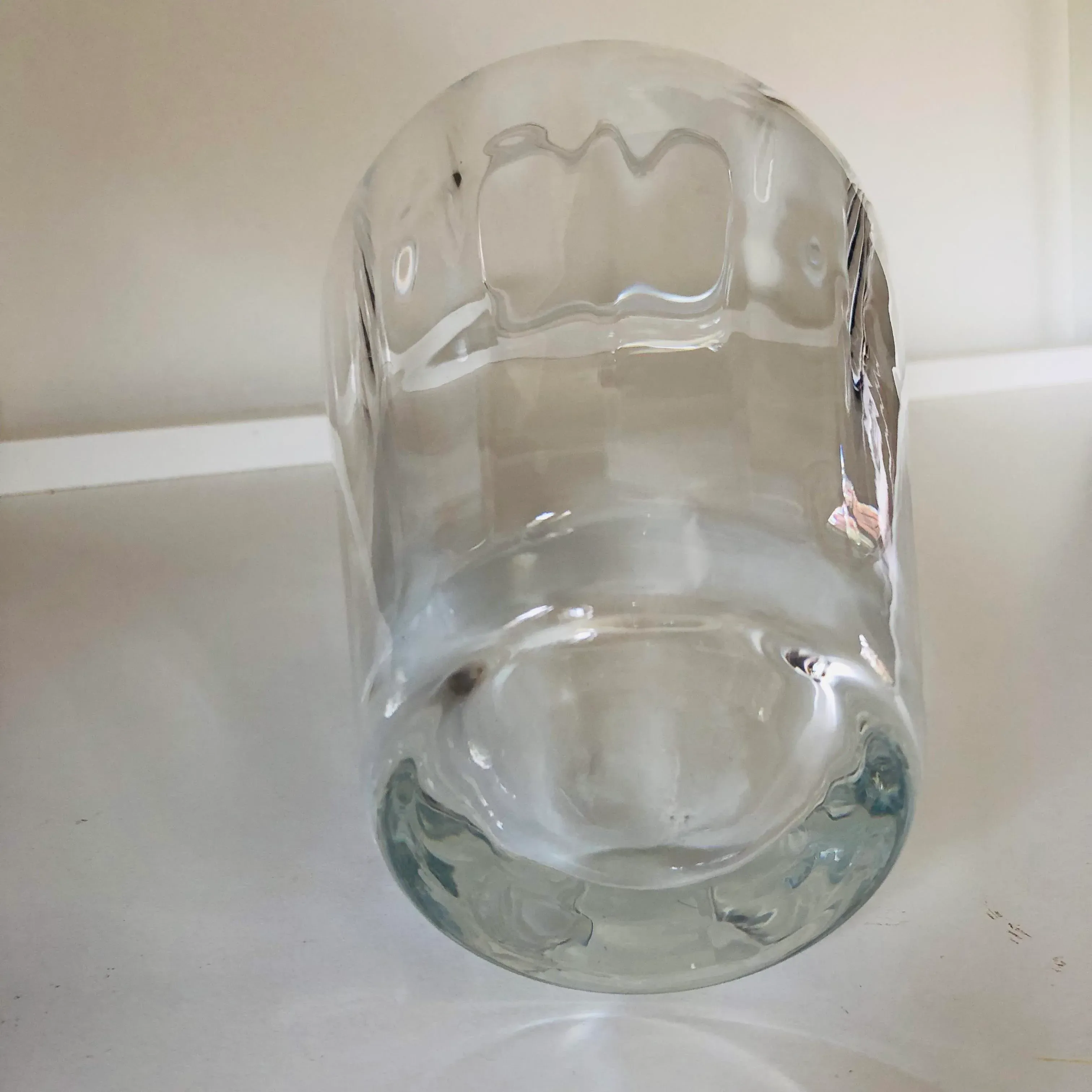 Vintage Lenox Clear Crystal Flower Vase main image 2