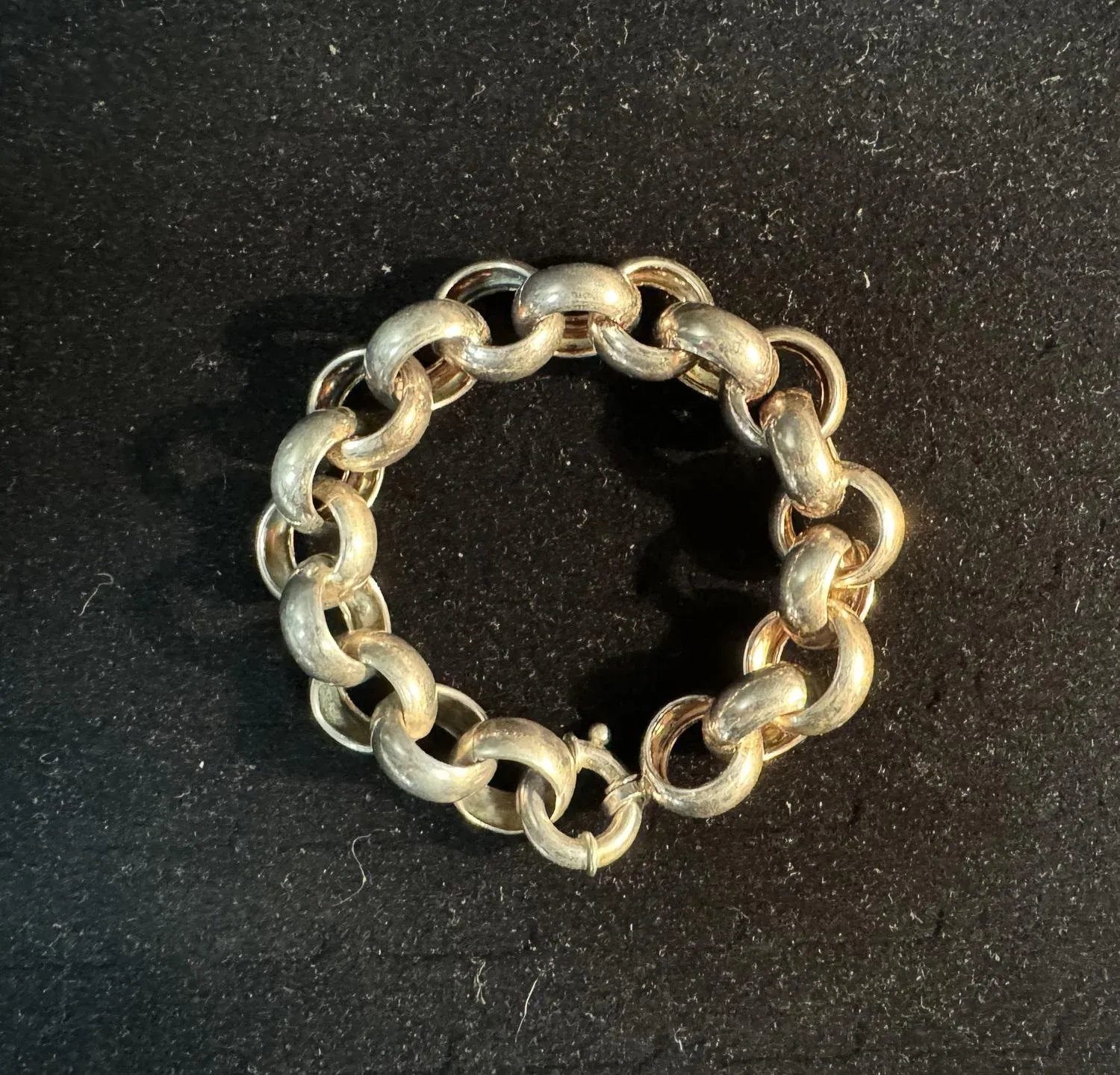 Sink FaucetLarge Mesh Bracelet in Silver, 1970