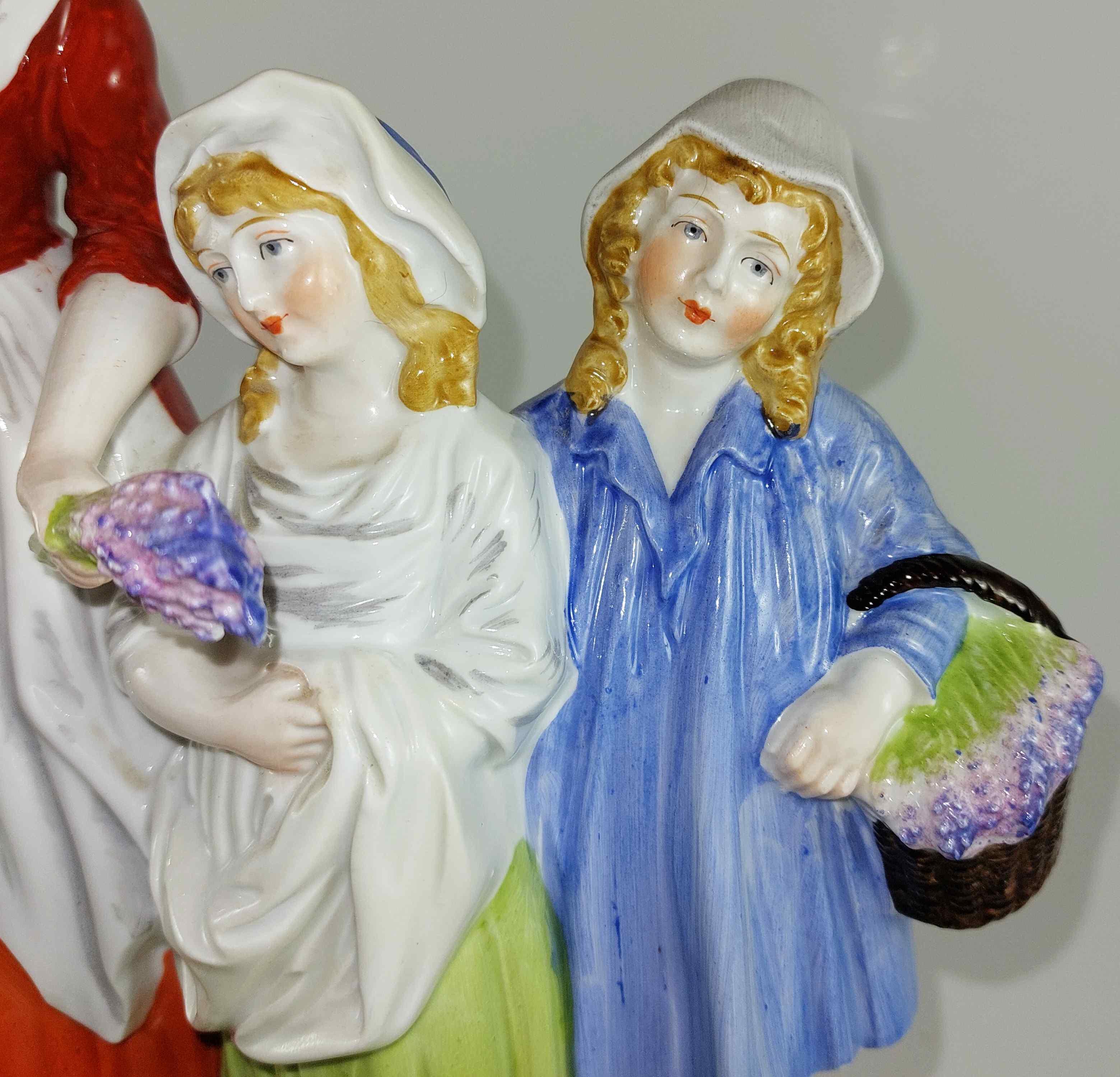 Antique Yardley's Old English Lavender Dresden China Porcelain