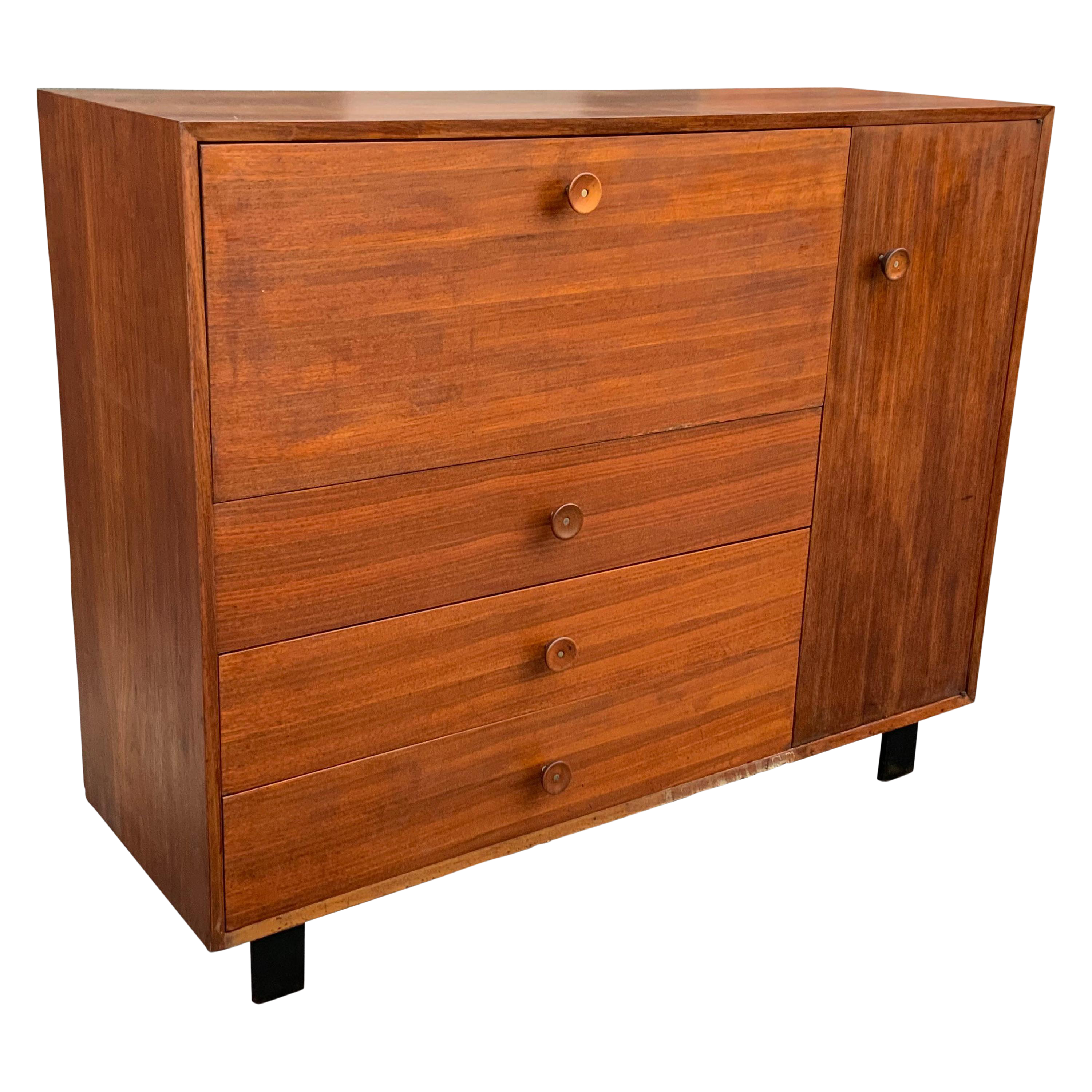 George Nelson For Herman Miller Primavera Desk Cabinet Chairish