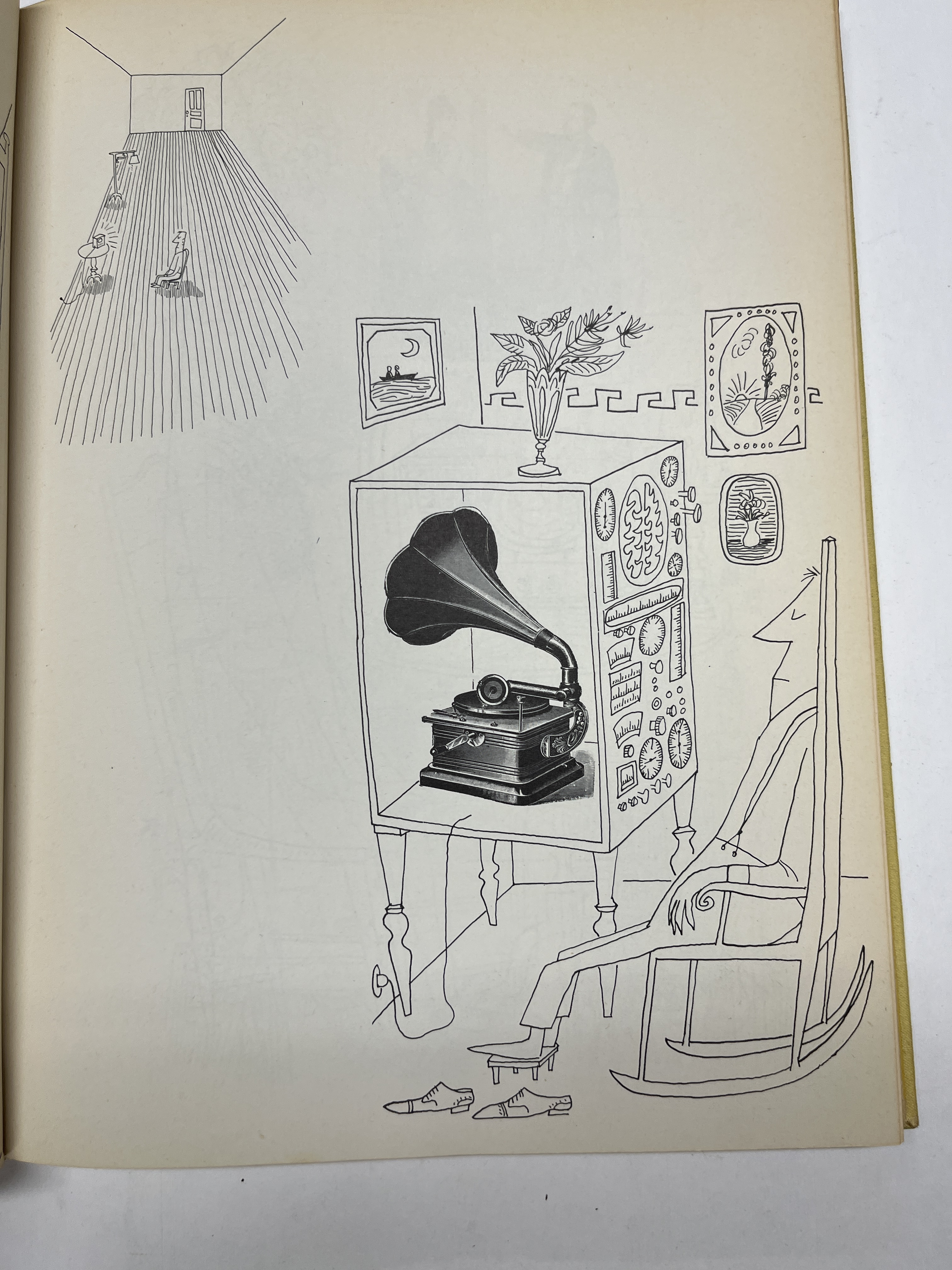 1949 Saul Steinberg the Art of Living Book | Chairish
