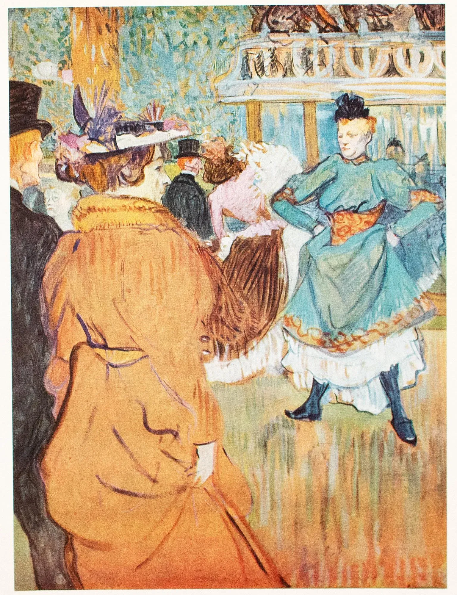 “絵画の中の”JABOT BLOUSE - moulin(ライラック) 1952-after-toulouse-lautrec-at