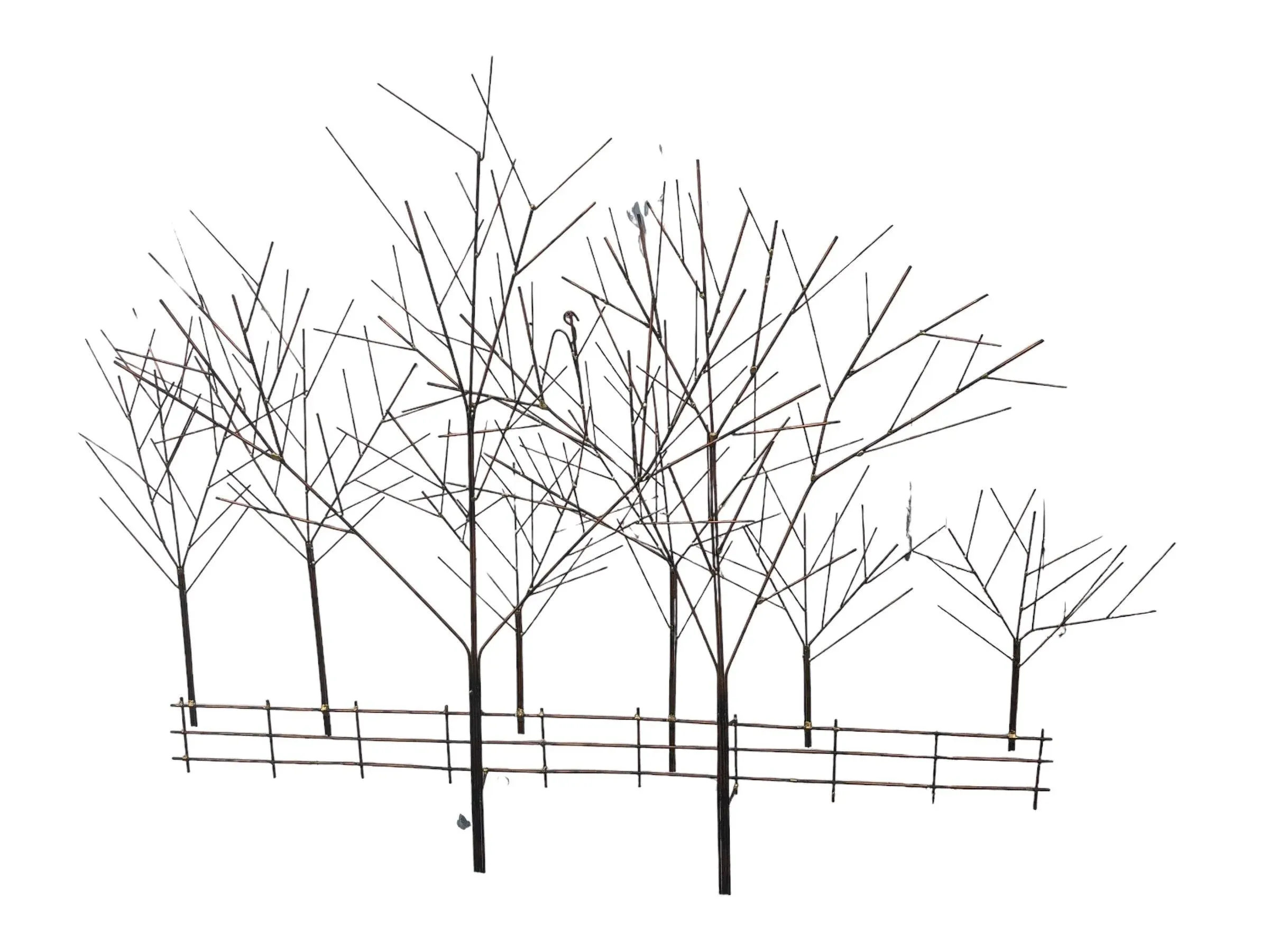 1980s Curtis Jere Trees in Winter