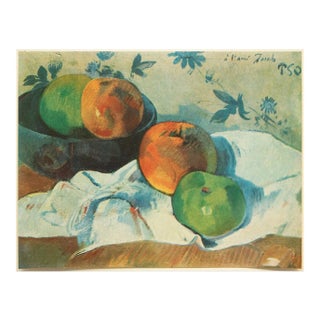 Paul Gauguin、LA MANDOLINE、画集画、新品額装付 Paul Gauguin、LA MANDOLINE、画集画、新品額装付