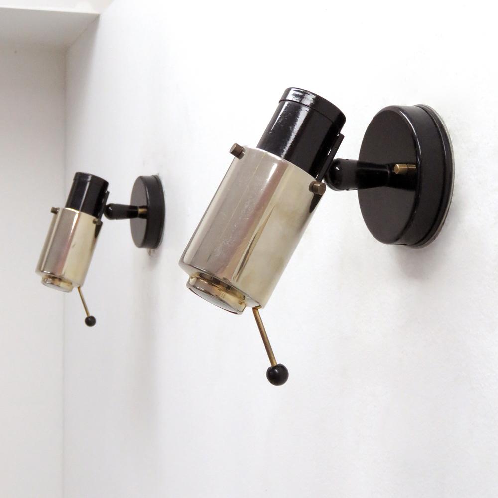 Wall Lights 'Zodiac' by Jacques Biny for Lita, 1950 | Chairish