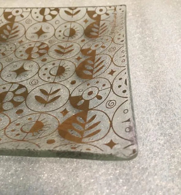 George Briard Snack Plates - Set of 9