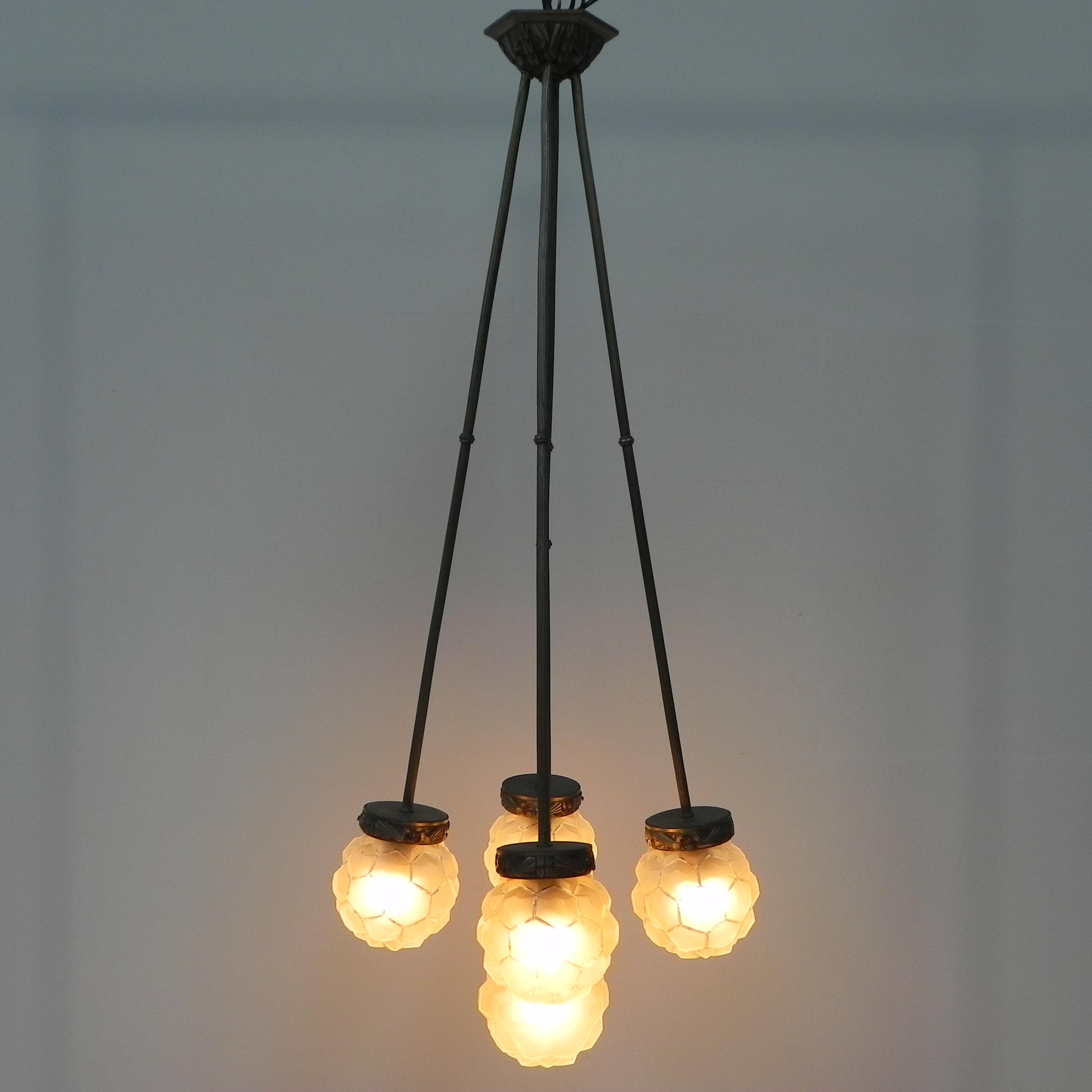 Vintage Hanging Lamp, 1930s