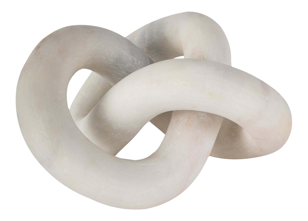Regina Andrew Cassius Marble Sculpture in White Chairish