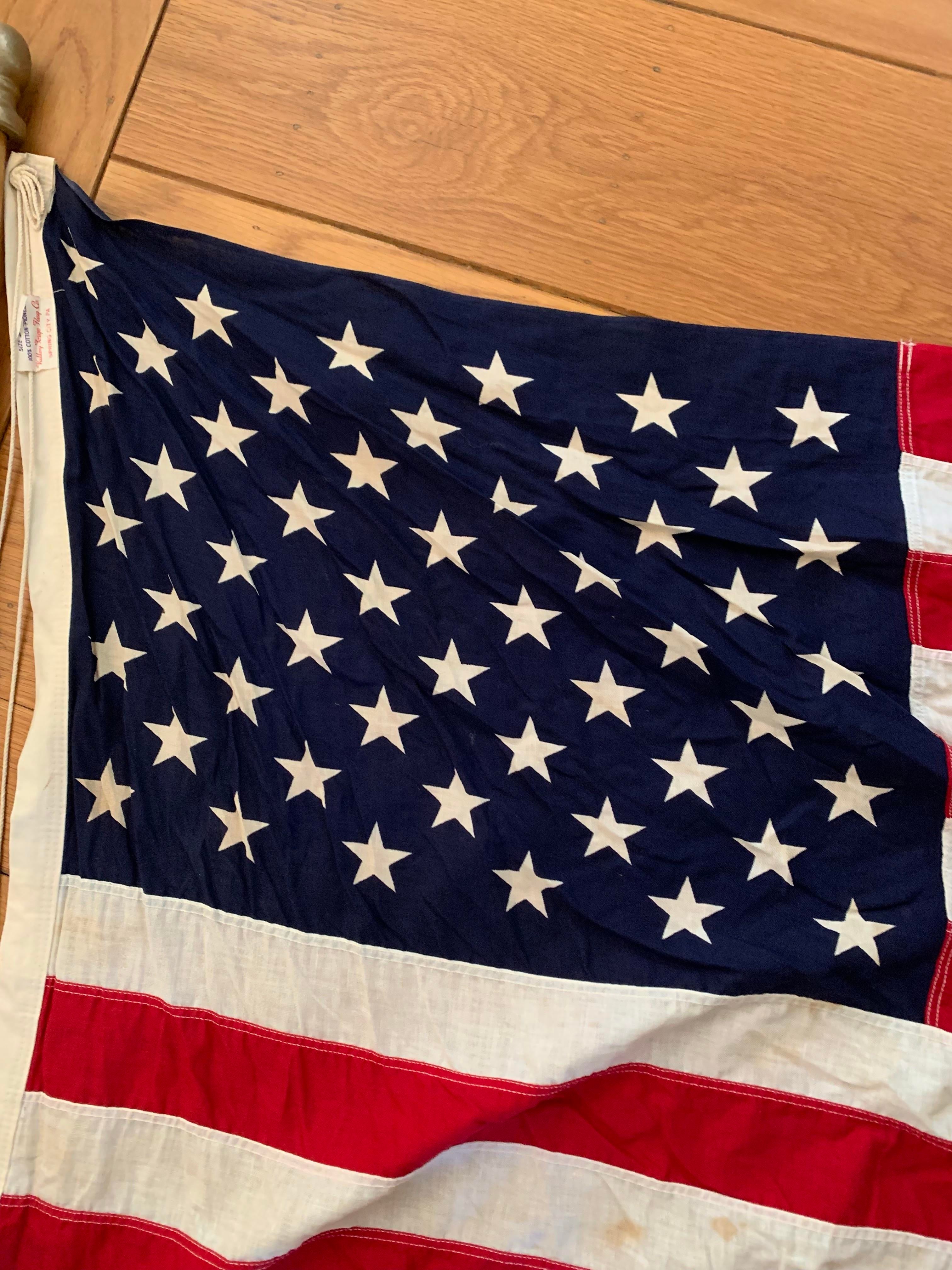Vintage Valley Ford Pioneer Valley Forge Cotton 50 Star