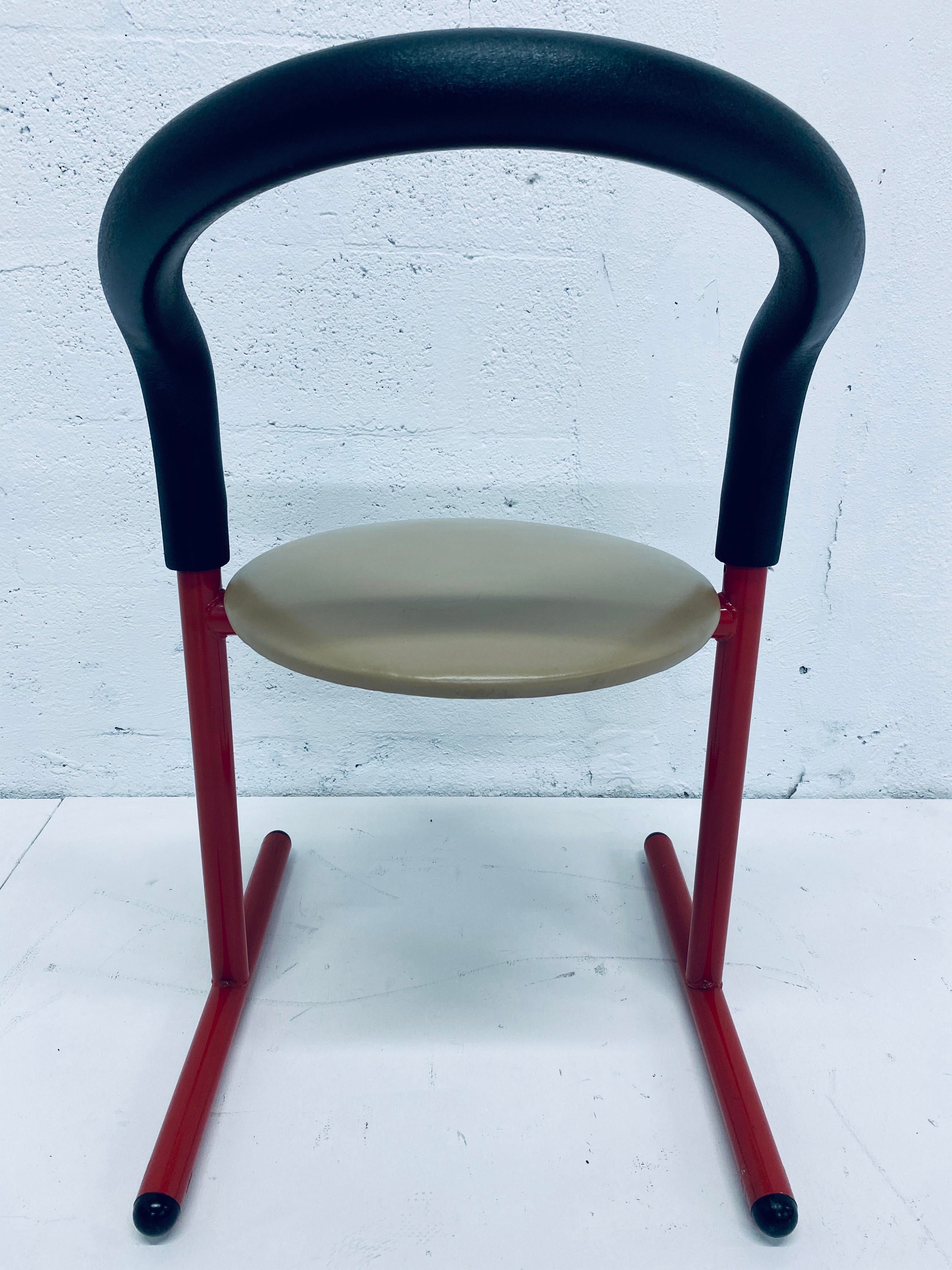 Postmodern Amisco Chair or Stool With Foam Back | Chairish