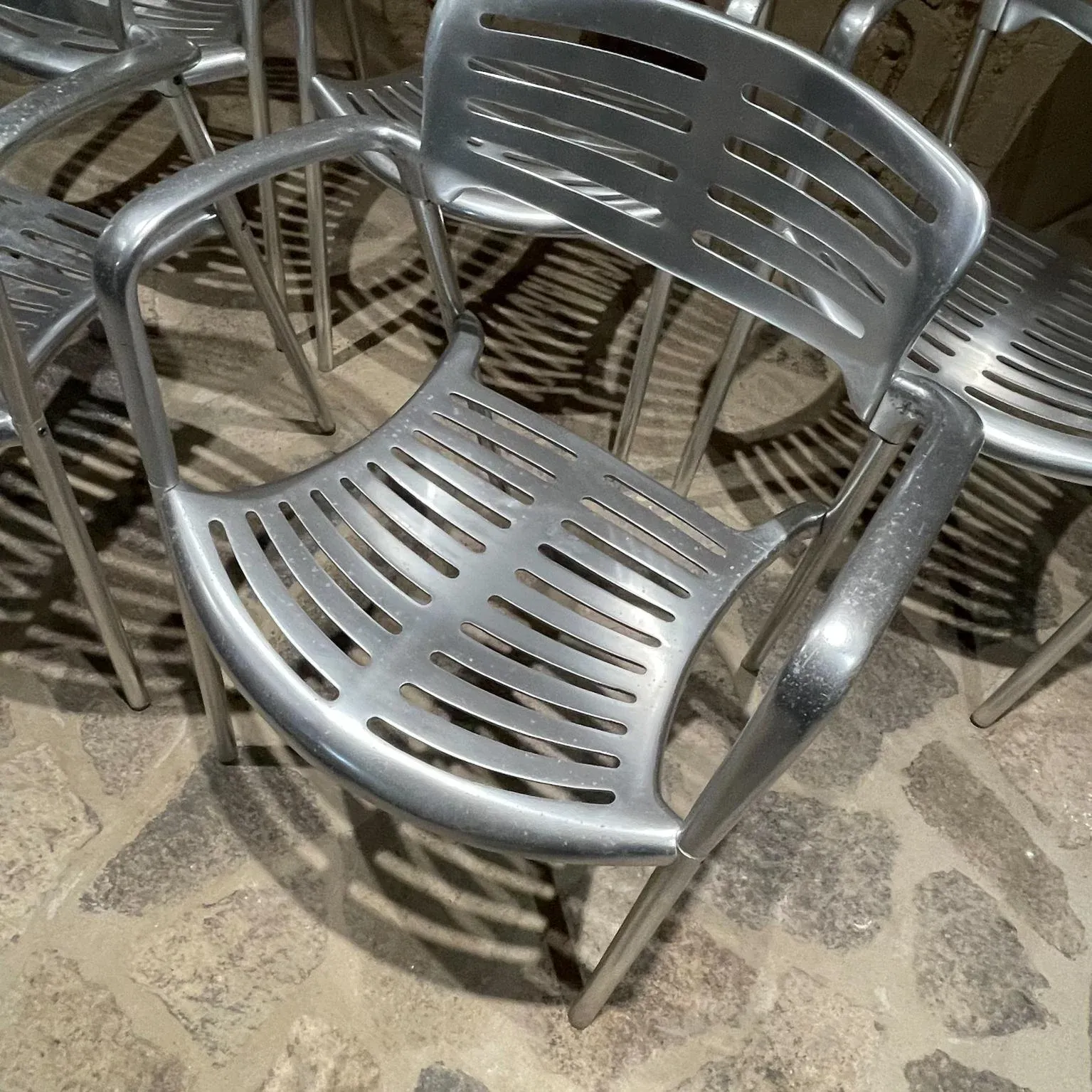 1980s Knoll Jorge Pensi Amat Five Toledo Chairs Spain | Chairish