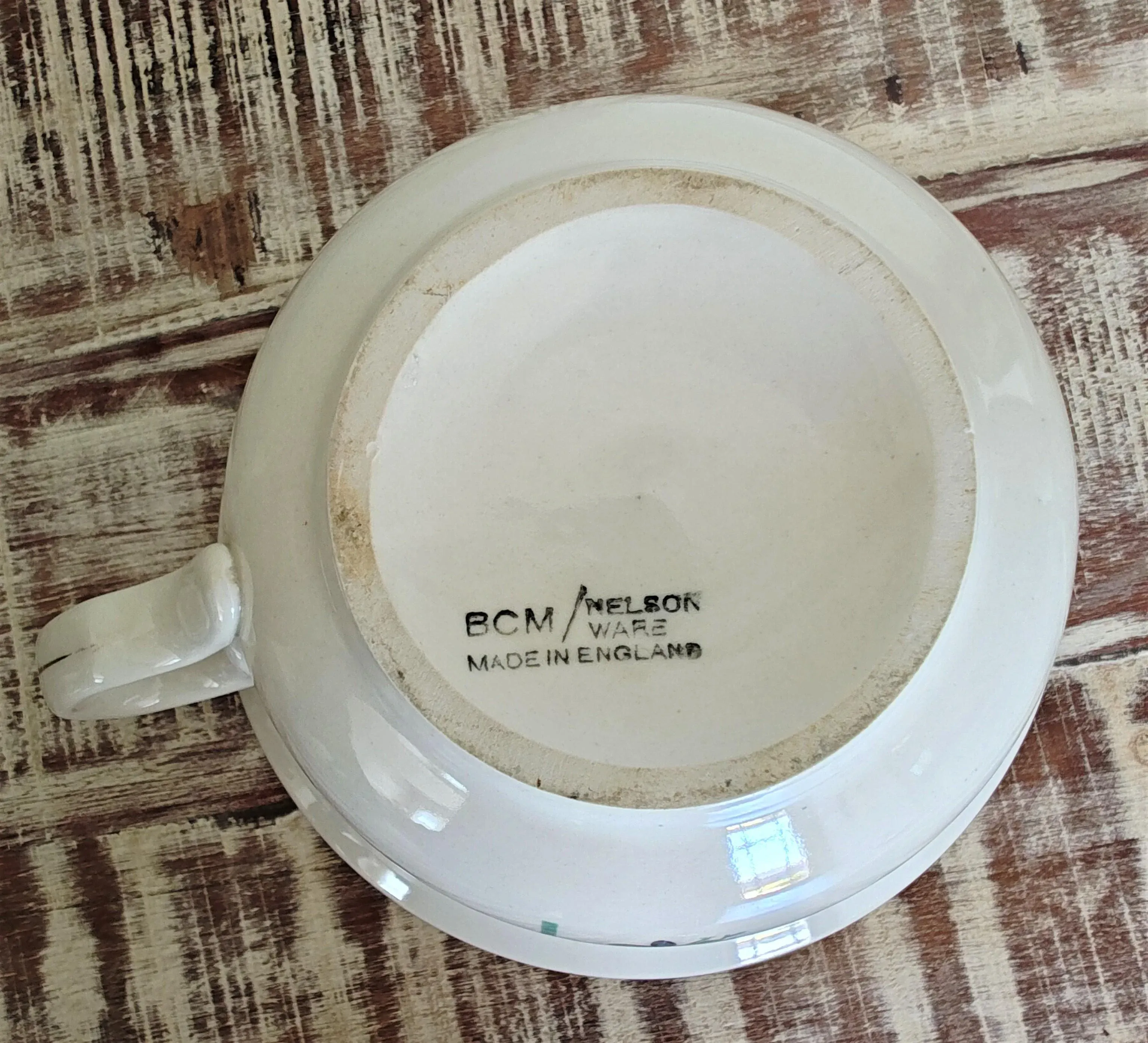 Vintage Lord Nelson Pottery Bcm Single Handle Bowl