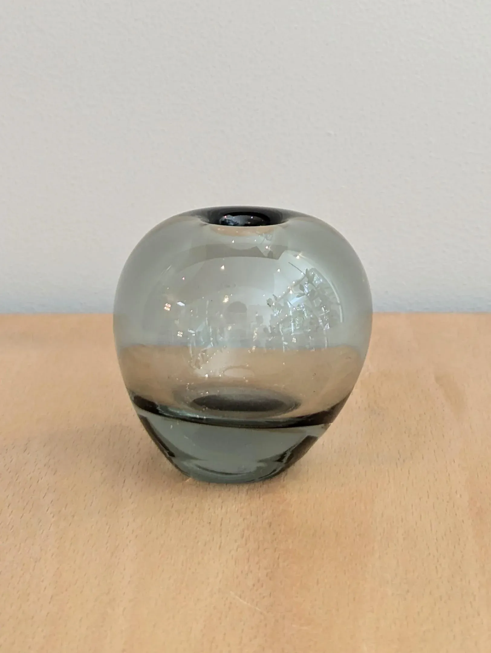 Mid-Century Glass Vases by Per Lütken for Holmegaard, Set of 2