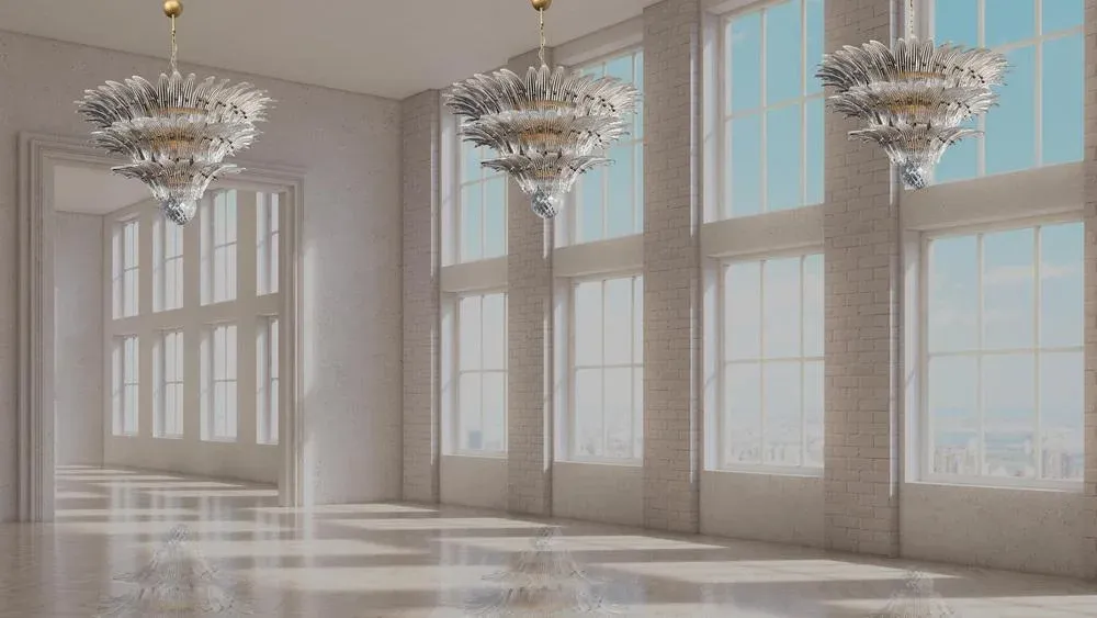 Italian Murano Glass Chandelier
