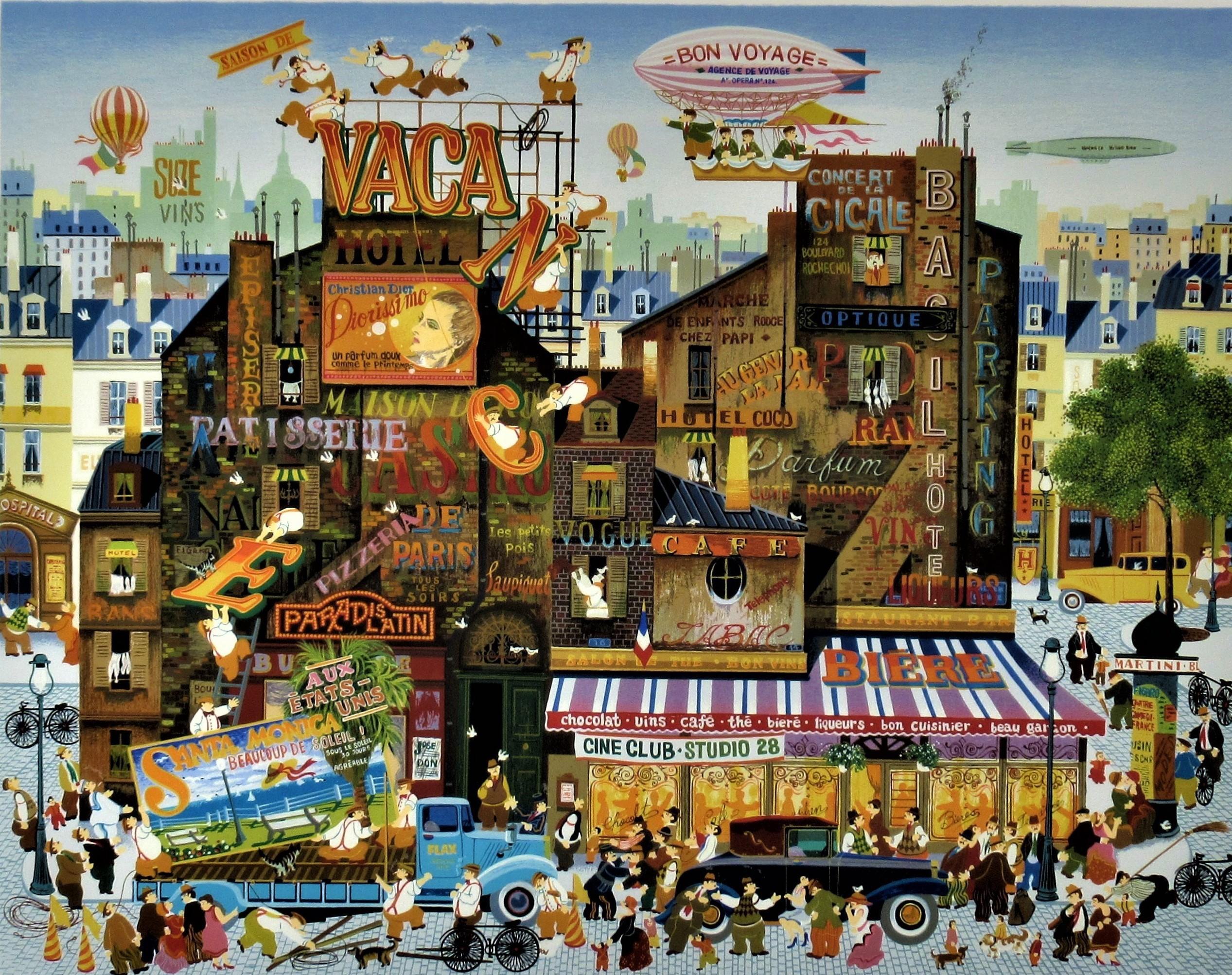 版画 Hiro Yamagata Hiro Yamagata, Vacance, 1980 | Chairish