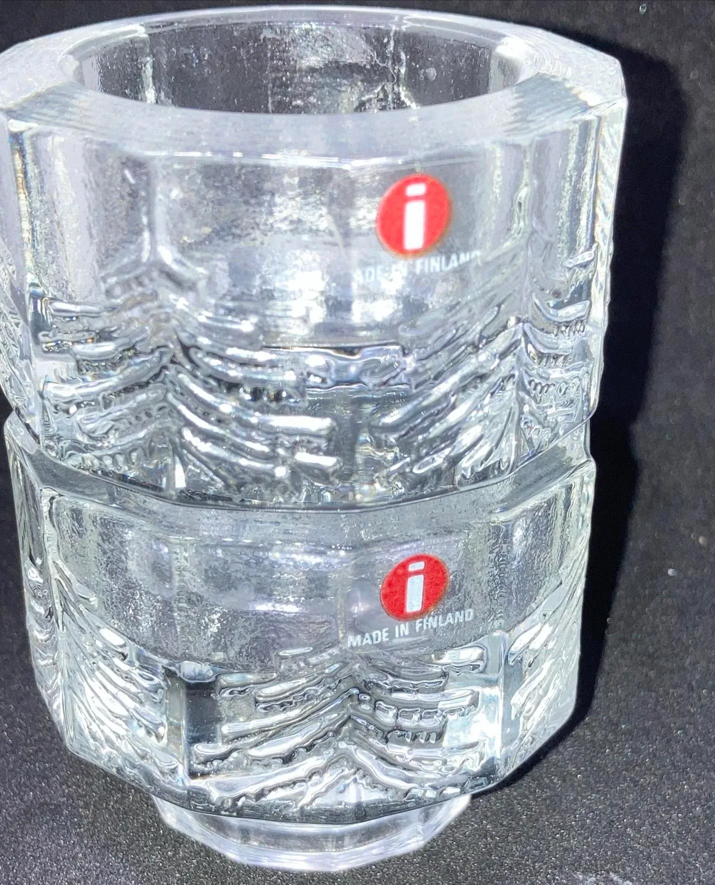 Set of 2 Iittala Design: Jorma Vennola Finland Kuusi / Fir Pine